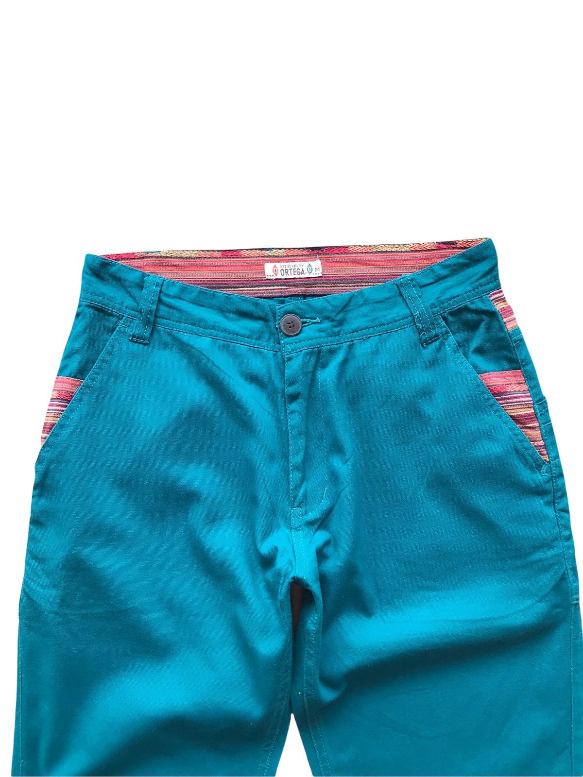 Japanese Brand Native Ability Ortega Rectangular Triple Back Pocket Pants Size US 30 / EU 46 - 7 Thumbnail