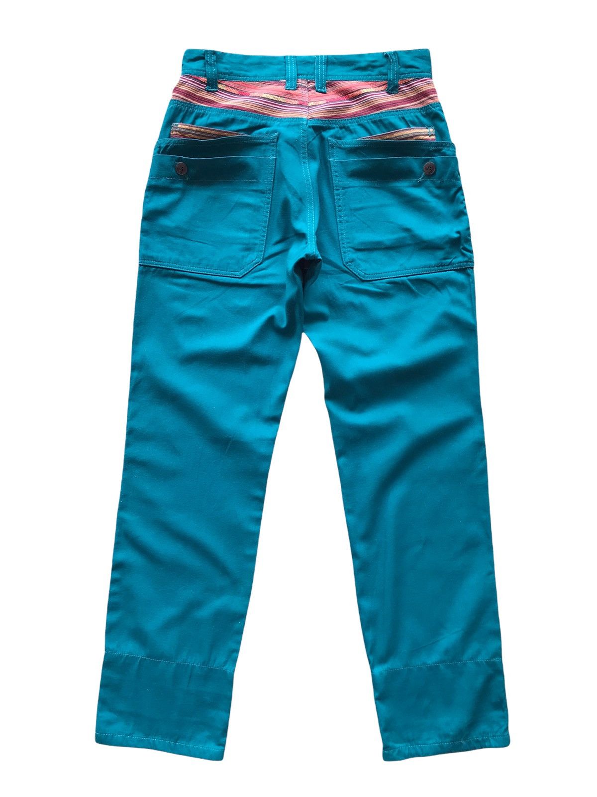 Japanese Brand Native Ability Ortega Rectangular Triple Back Pocket Pants Size US 30 / EU 46 - 3 Thumbnail