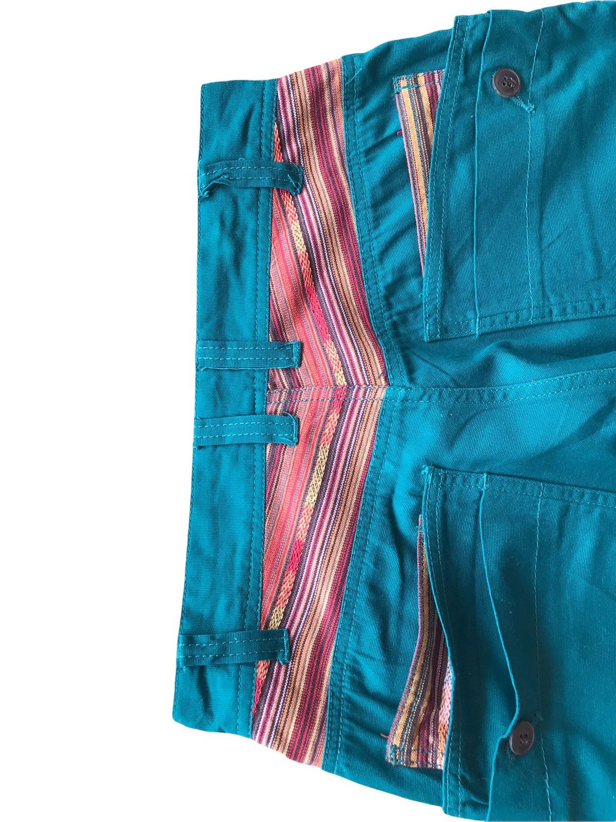 Japanese Brand Native Ability Ortega Rectangular Triple Back Pocket Pants Size US 30 / EU 46 - 4 Thumbnail