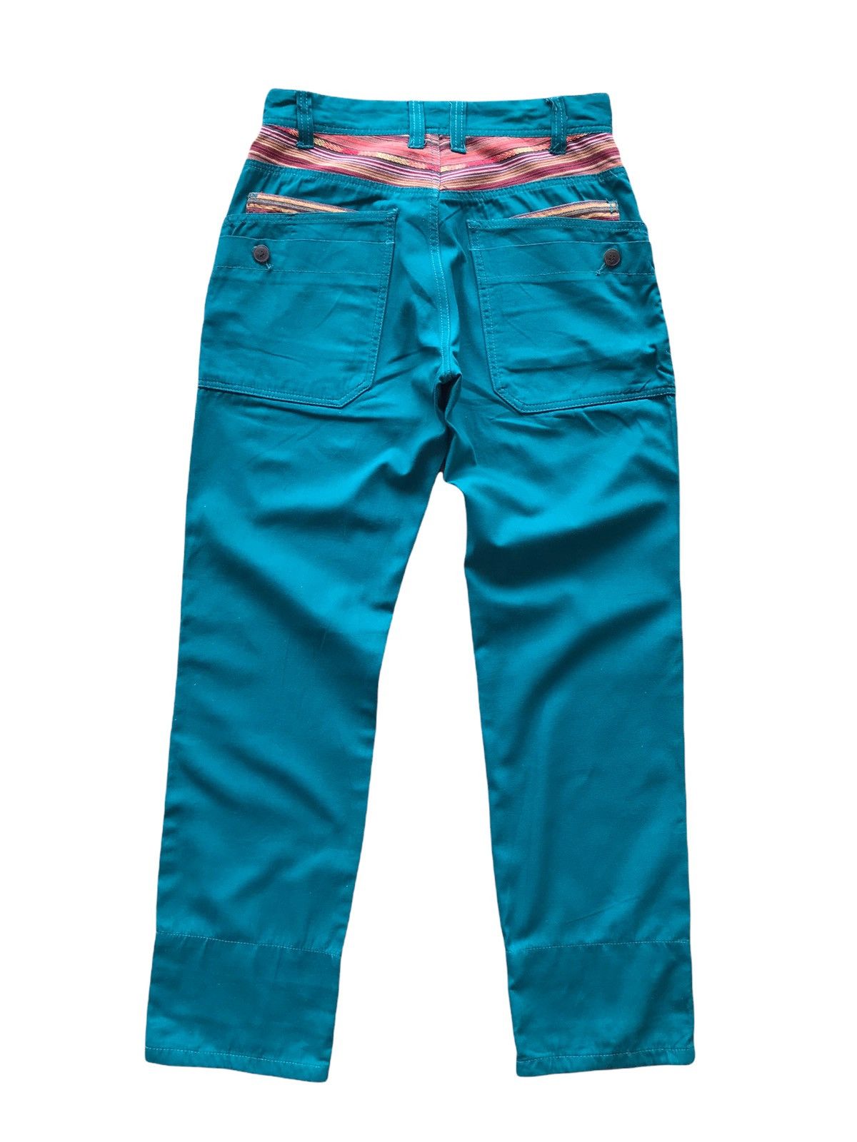 Japanese Brand Native Ability Ortega Rectangular Triple Back Pocket Pants Size US 30 / EU 46 - 2 Thumbnail