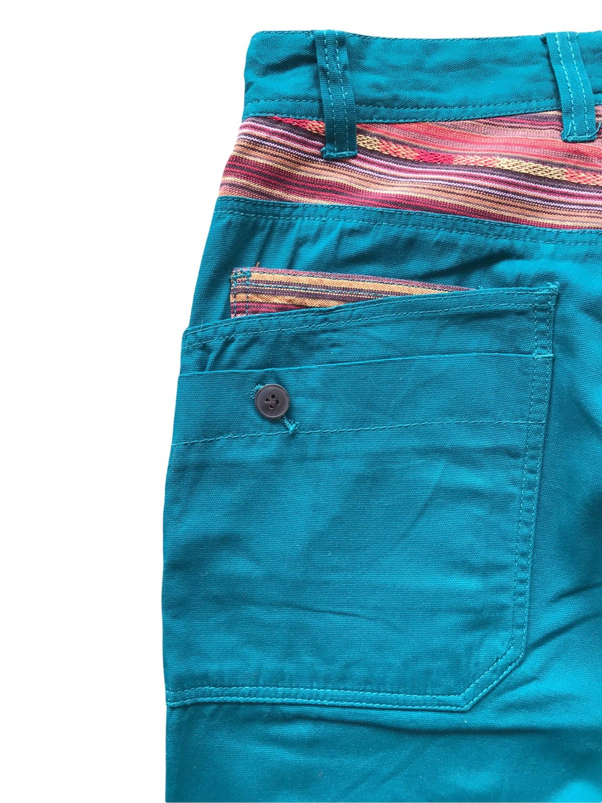 Japanese Brand Native Ability Ortega Rectangular Triple Back Pocket Pants Size US 30 / EU 46 - 6 Thumbnail