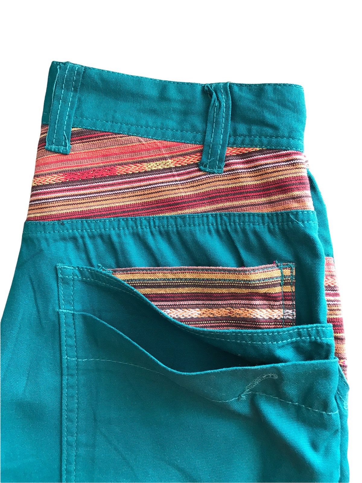Japanese Brand Native Ability Ortega Rectangular Triple Back Pocket Pants Size US 30 / EU 46 - 10 Thumbnail