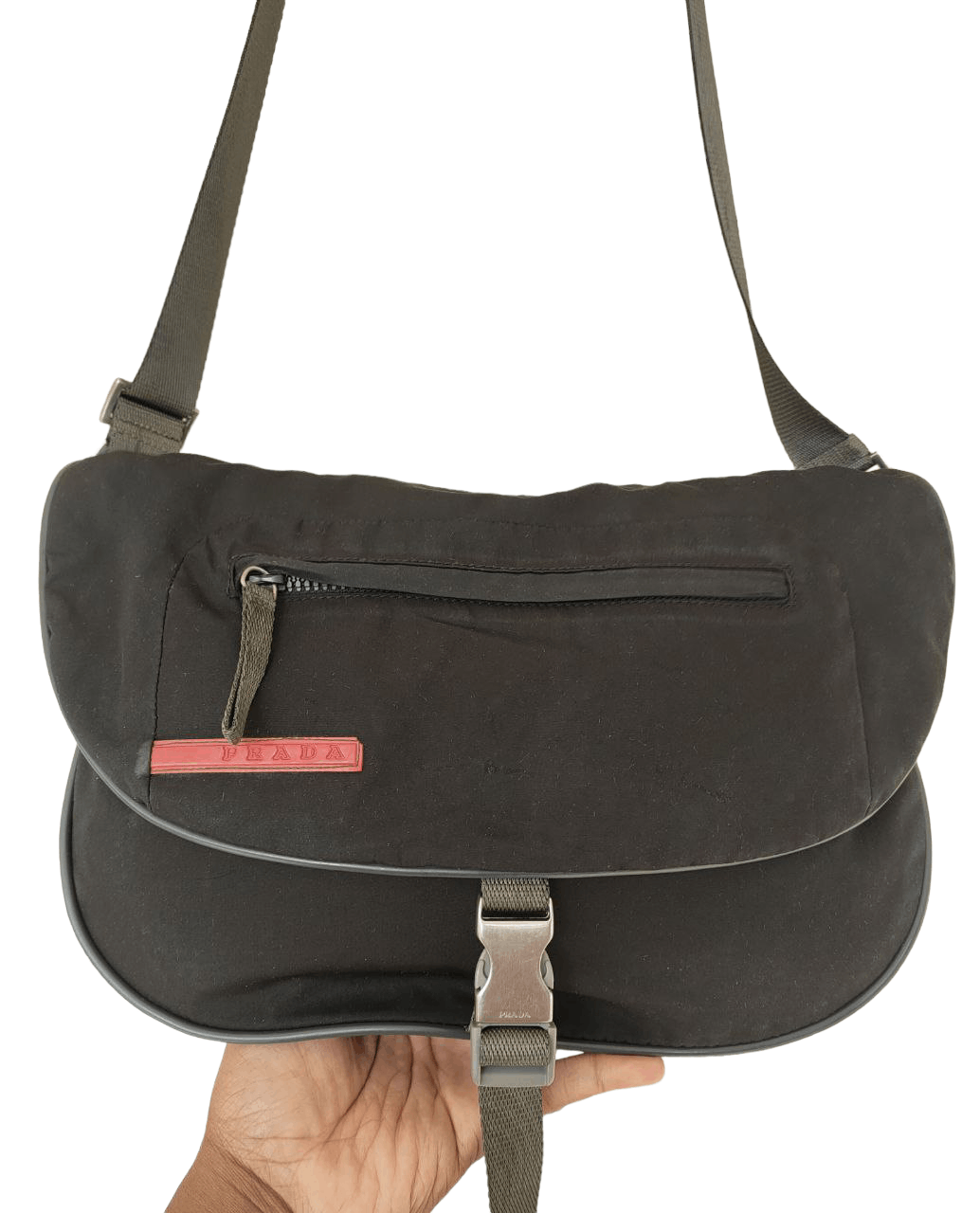 Prada Prada Sports Wax Nylon Sling Size ONE SIZE - 2 Thumbnail