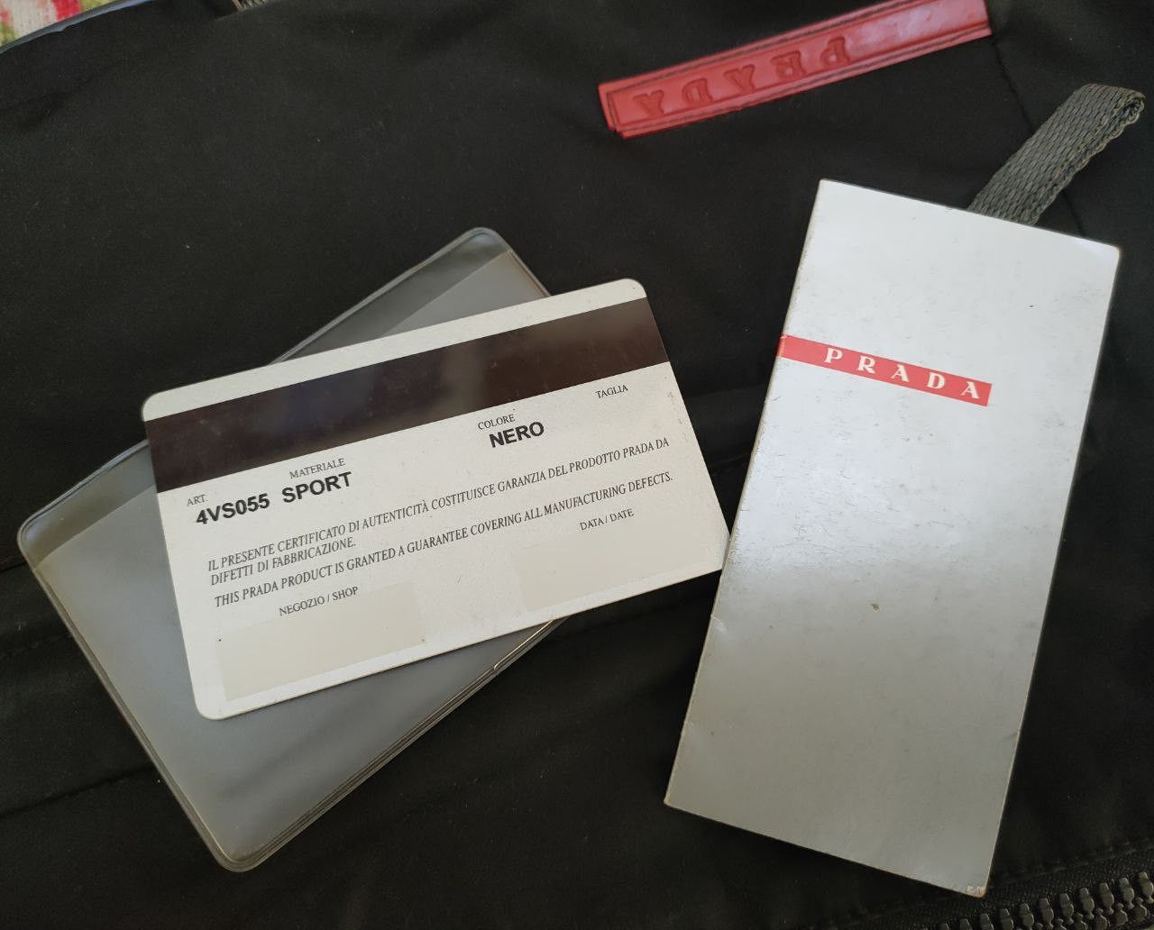 Prada Prada Sports Wax Nylon Sling Size ONE SIZE - 16 Thumbnail