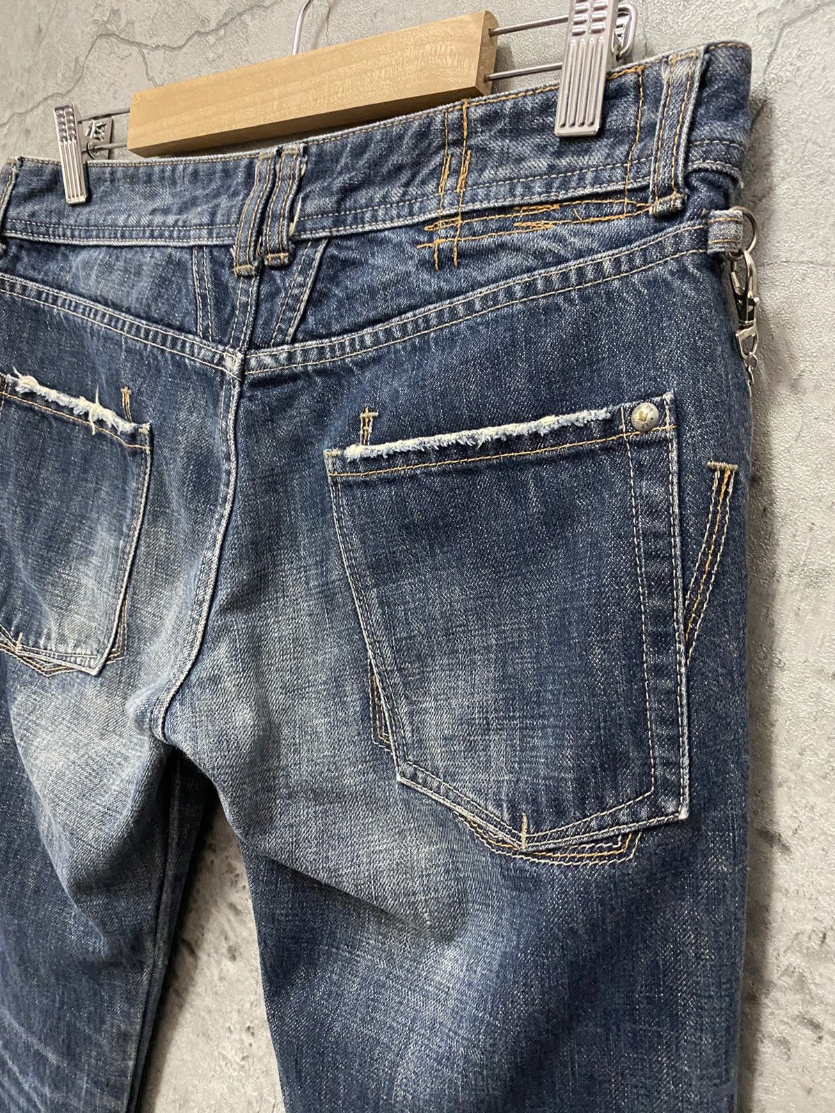 Marithe + Francois Girbaud Marithe Francois Girbaud Reconstructed Mini Flared Denim Size US 30 / EU 46 - 10 Thumbnail