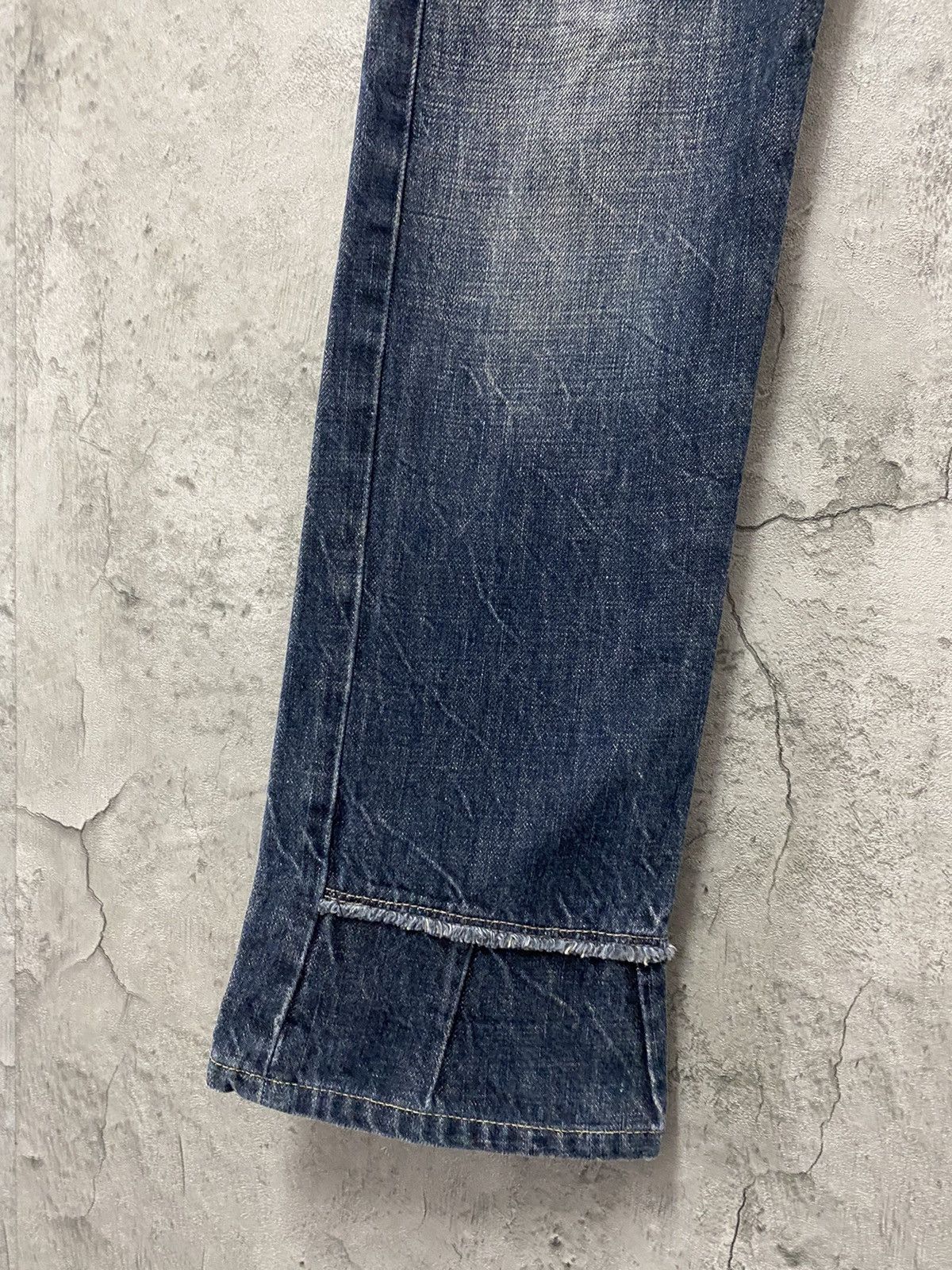 Marithe + Francois Girbaud Marithe Francois Girbaud Reconstructed Mini Flared Denim Size US 30 / EU 46 - 6 Thumbnail