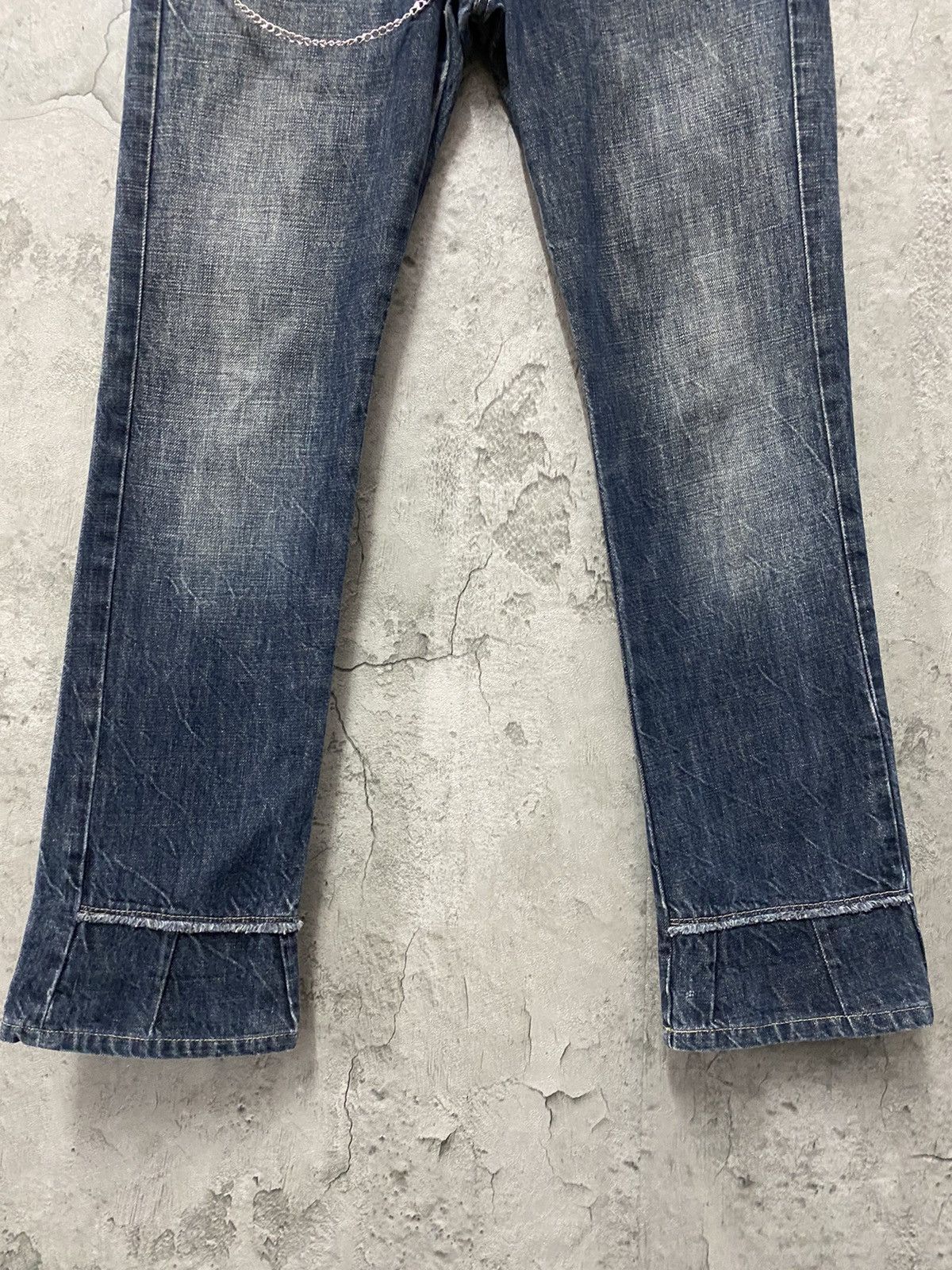 Marithe + Francois Girbaud Marithe Francois Girbaud Reconstructed Mini Flared Denim Size US 30 / EU 46 - 4 Thumbnail