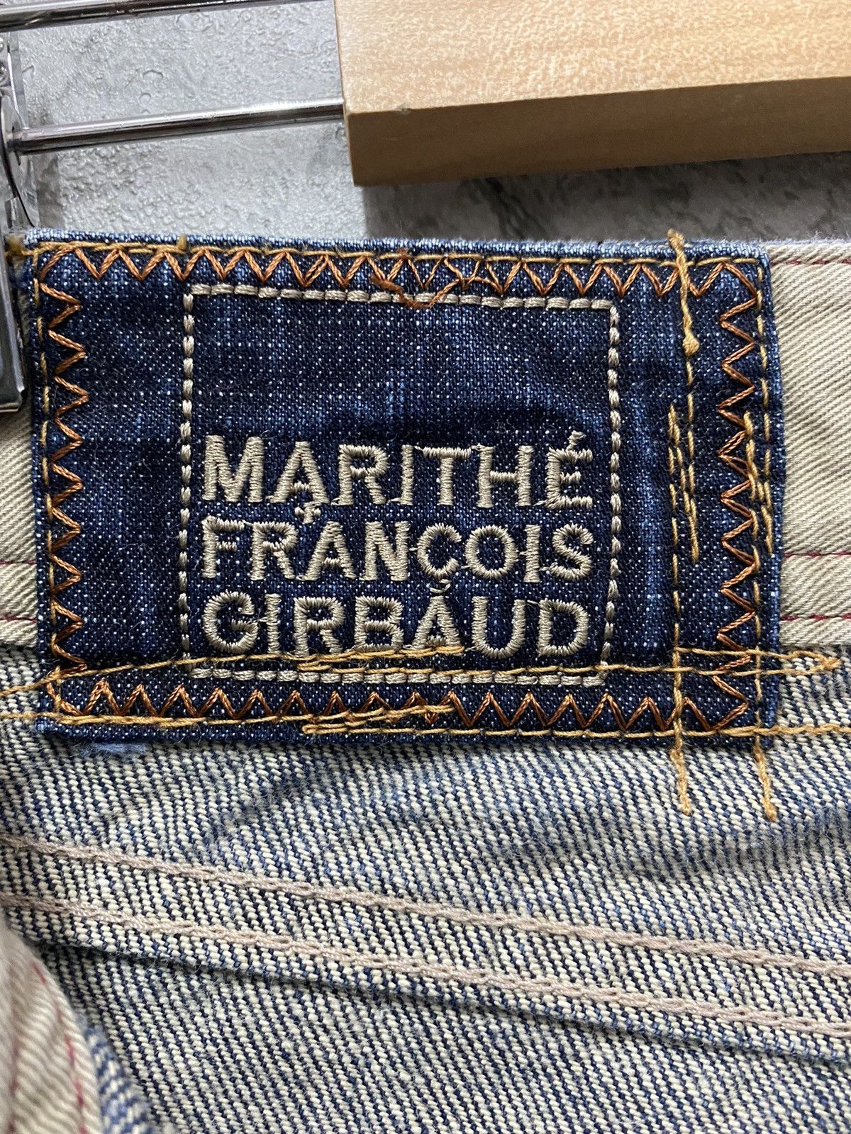 Marithe + Francois Girbaud Marithe Francois Girbaud Reconstructed Mini Flared Denim Size US 30 / EU 46 - 13 Thumbnail