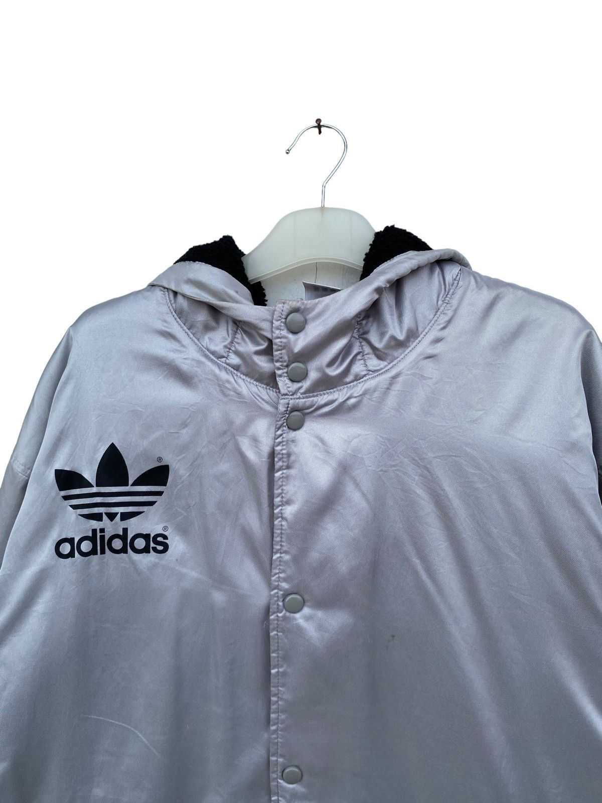 Adidas Vintage Adidas Big Logo Winter Parka Size US M / EU 48-50 / 2 - 3 Thumbnail