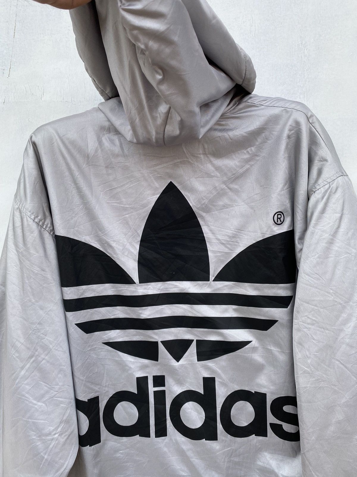 Adidas Vintage Adidas Big Logo Winter Parka Size US M / EU 48-50 / 2 - 8 Thumbnail