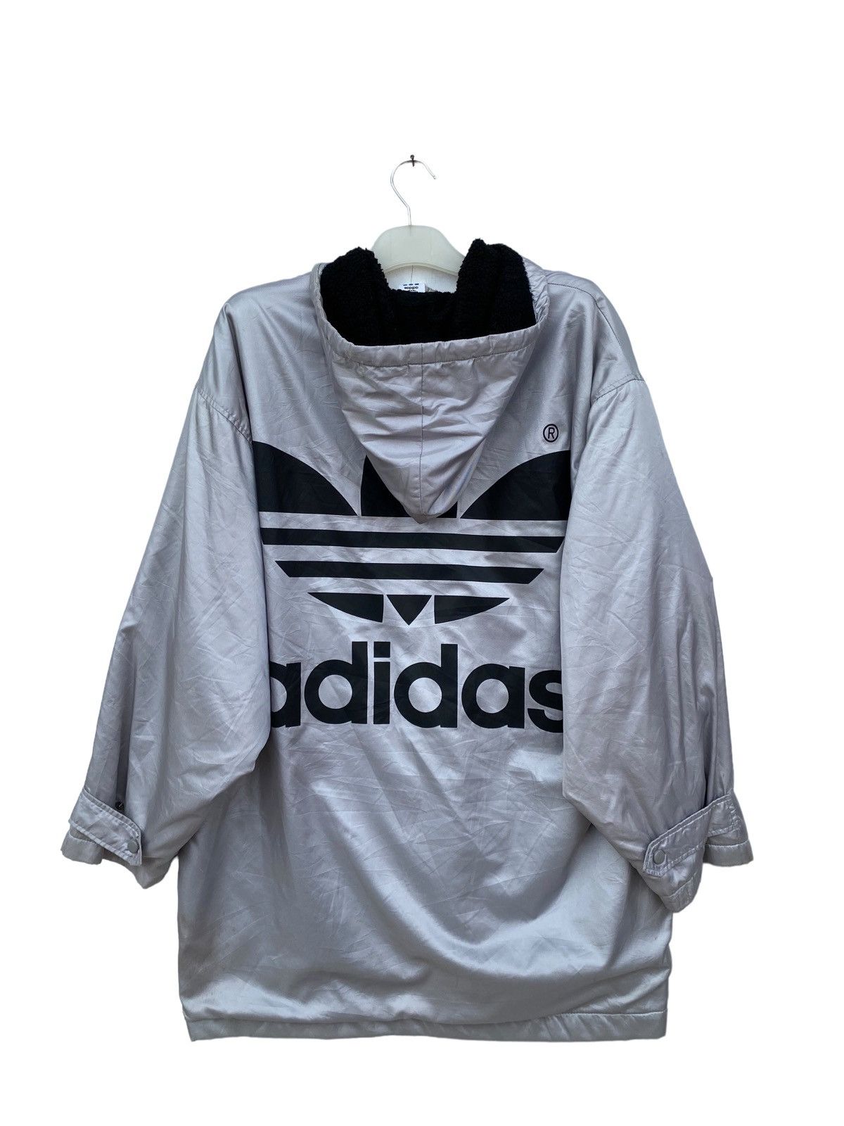 Adidas Vintage Adidas Big Logo Winter Parka Size US M / EU 48-50 / 2 - 1 Thumbnail