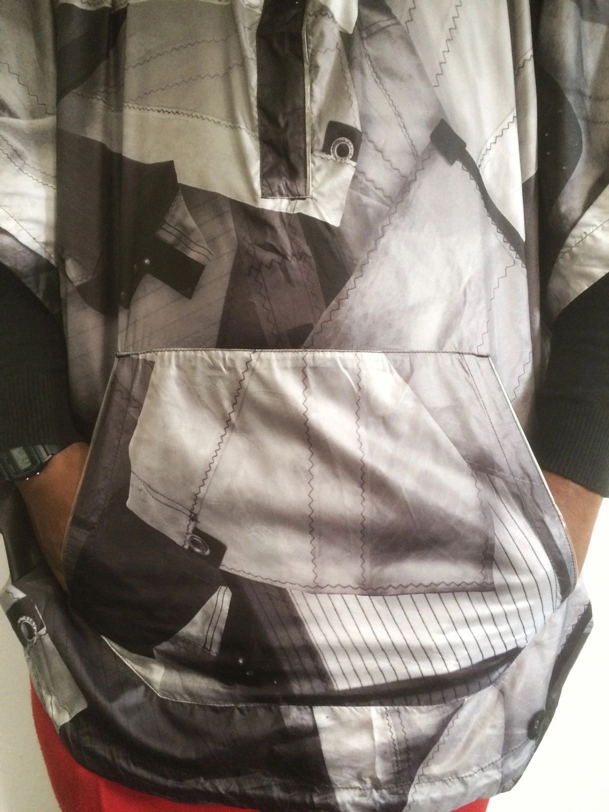 Hussein Chalayan × Puma Vintage hussien chalayan Puma Oversized poncho Size US M / EU 48-50 / 2 - 8 Thumbnail