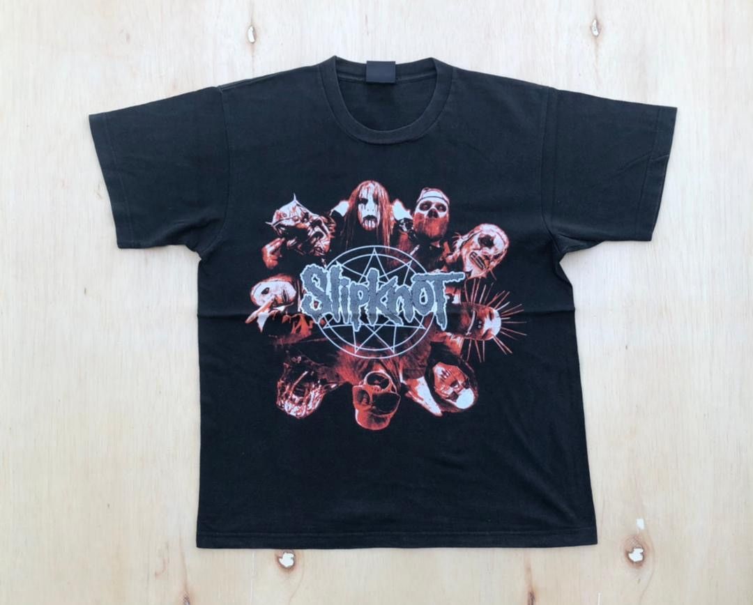 Band Tees × Vintage vintage tee A36 SLIPKNOT Size US M / EU 48-50 / 2 - 1 Thumbnail
