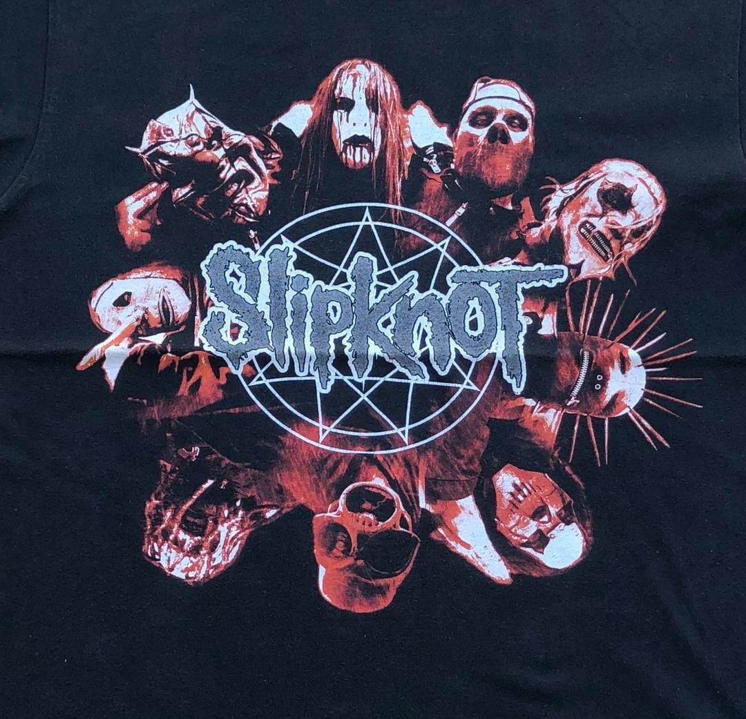 Band Tees × Vintage vintage tee A36 SLIPKNOT Size US M / EU 48-50 / 2 - 2 Thumbnail