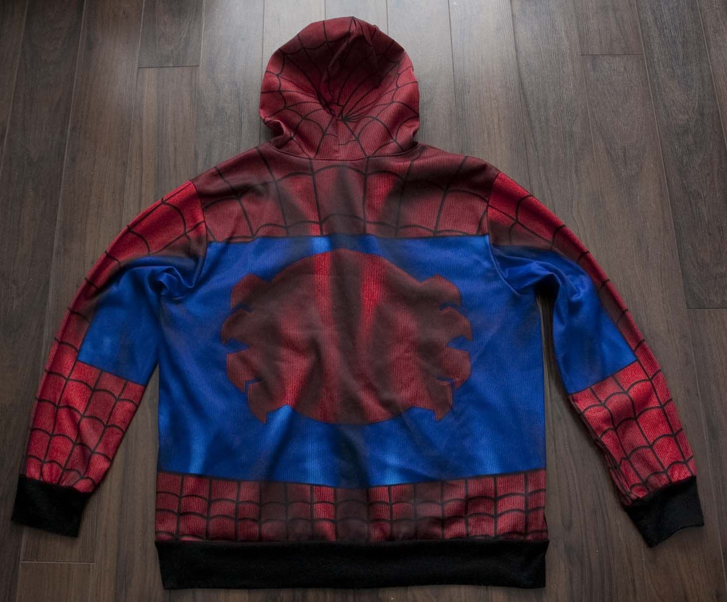 Marvel Comics ** Spider Man Hoodie All Over Print Polyester Marvel Size L Size US L / EU 52-54 / 3 - 4 Thumbnail