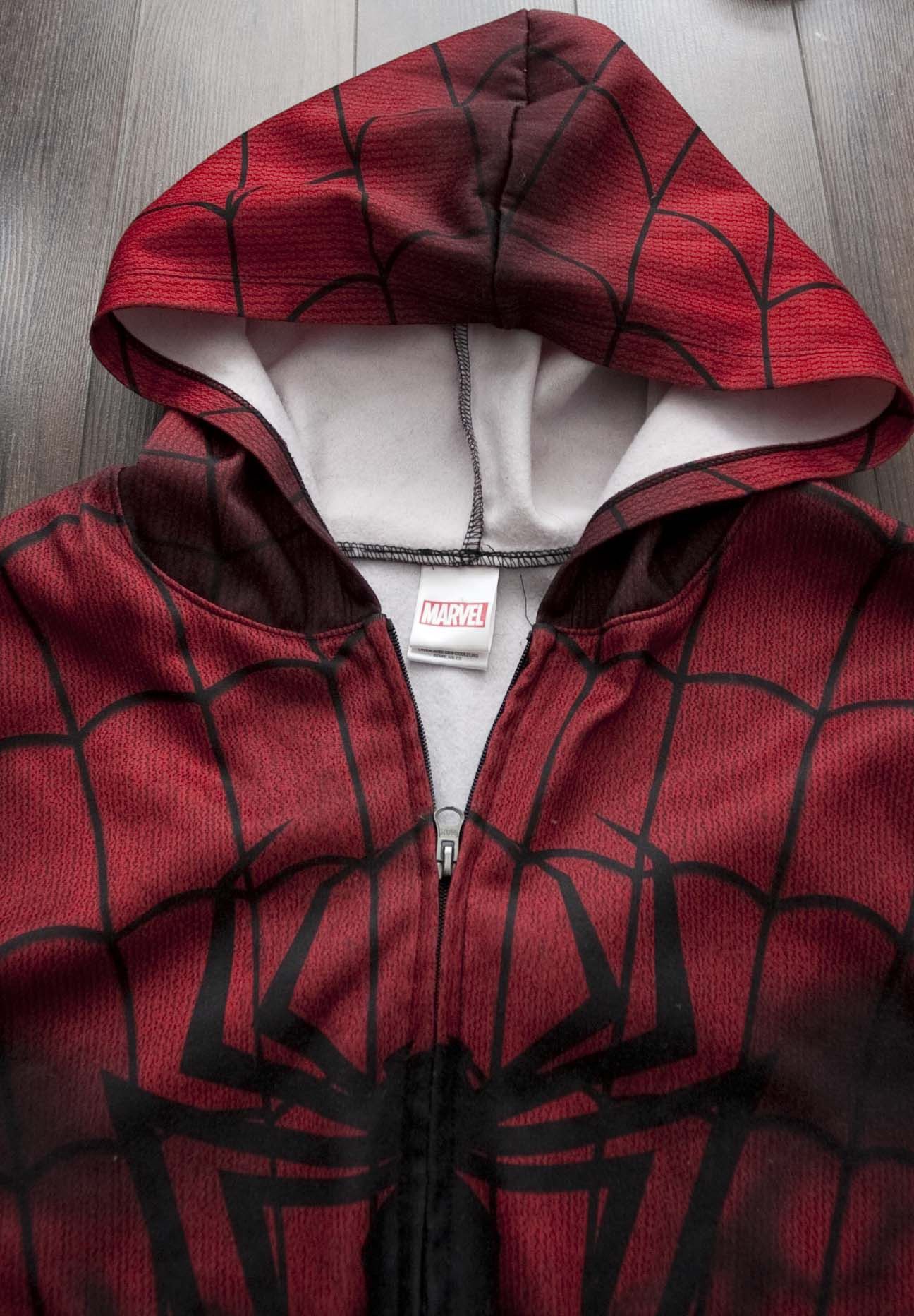 Marvel Comics ** Spider Man Hoodie All Over Print Polyester Marvel Size L Size US L / EU 52-54 / 3 - 2 Thumbnail