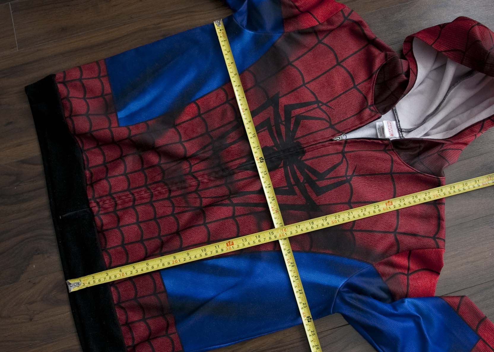 Marvel Comics ** Spider Man Hoodie All Over Print Polyester Marvel Size L Size US L / EU 52-54 / 3 - 3 Thumbnail