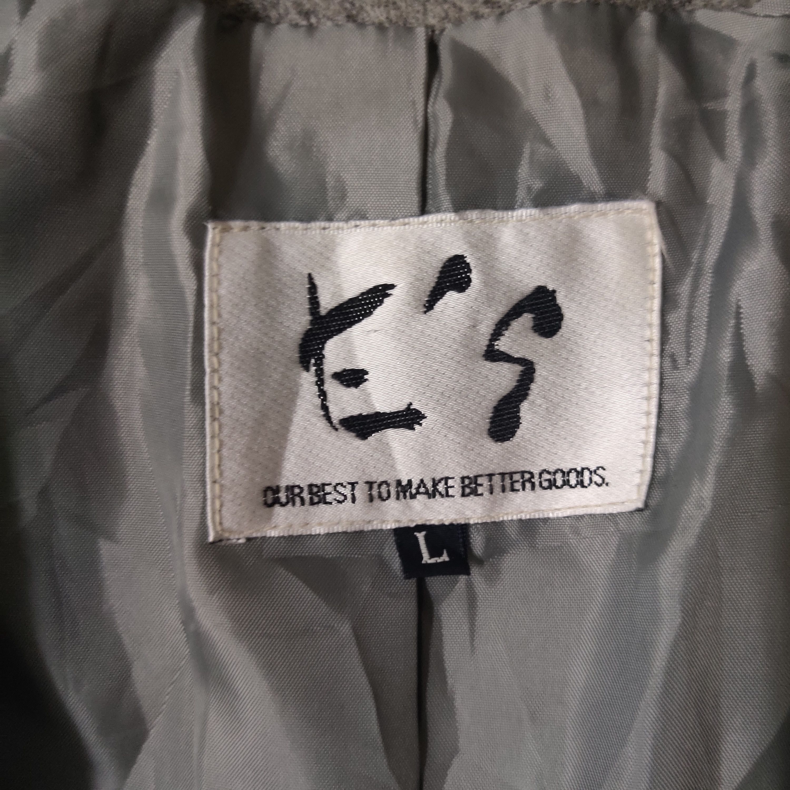 eS E's wool Coat Double Breasted Peacoat Size US L / EU 52-54 / 3 - 5 Thumbnail