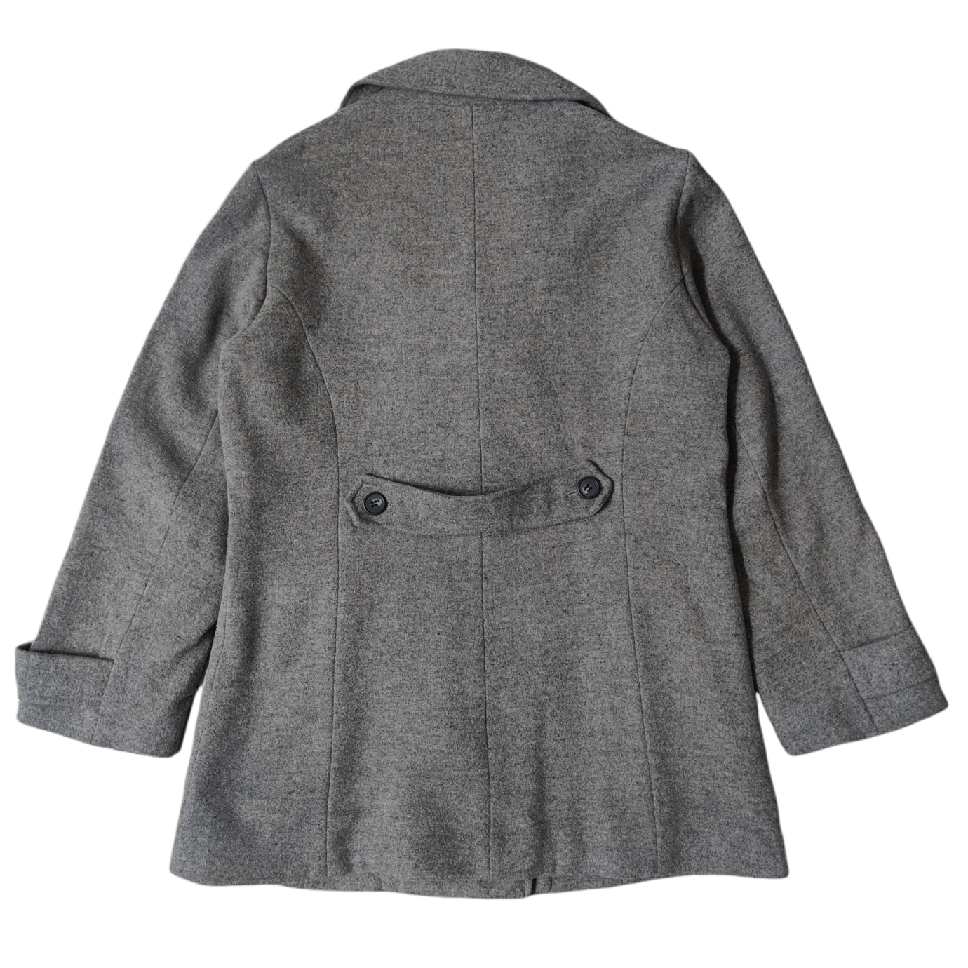 eS E's wool Coat Double Breasted Peacoat Size US L / EU 52-54 / 3 - 8 Thumbnail