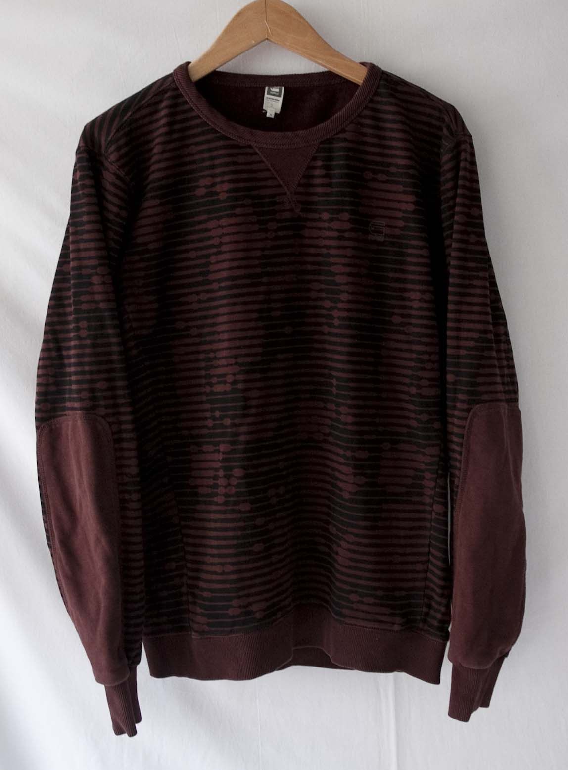 G-Star ** G Star Sweatshirt Elbow Patch Abstract Size M Size US M / EU 48-50 / 2 - 1 Thumbnail