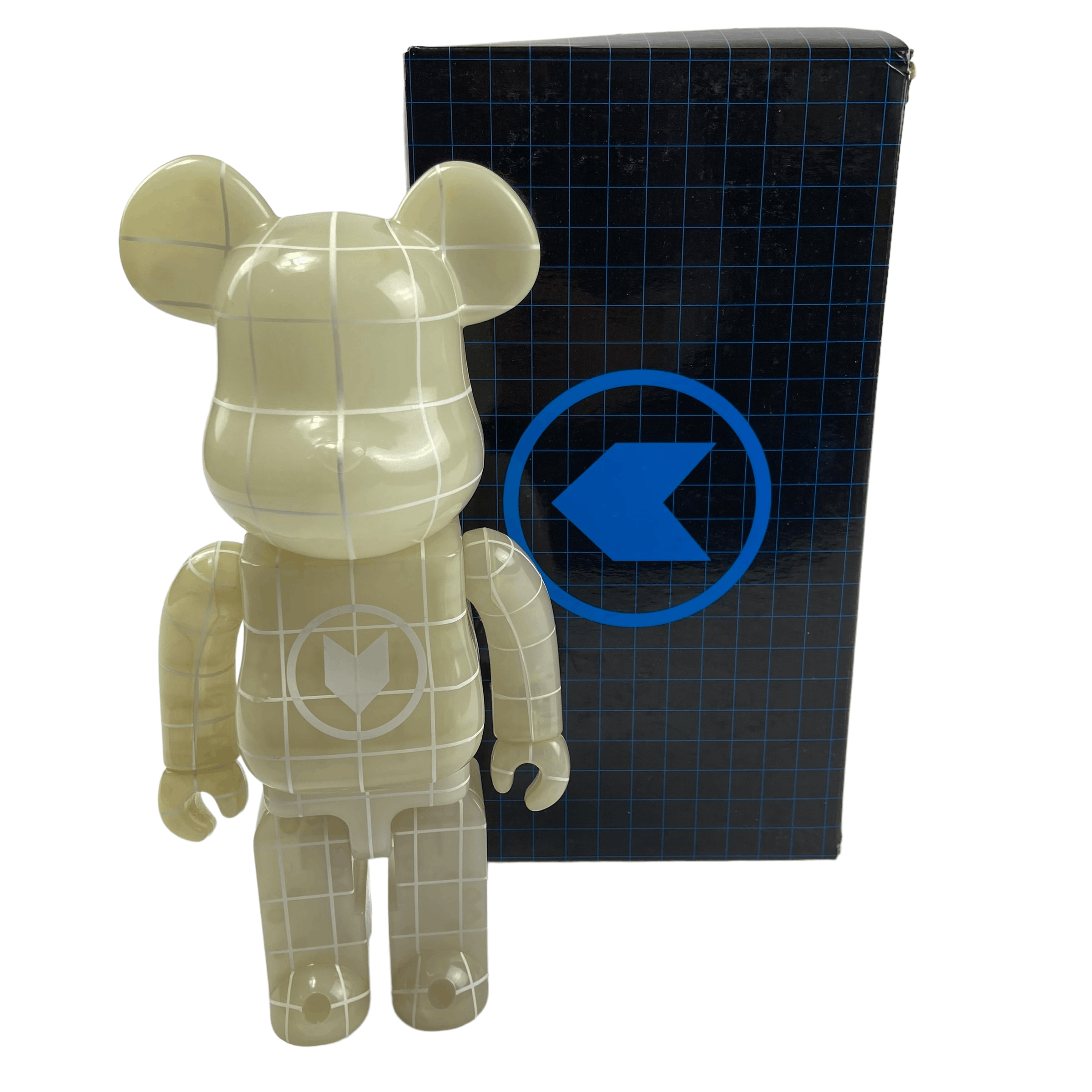 Medicom Bearbrick 2007 Bearbrick X Stash Glow in the Dark 400% Figure |  Grailed