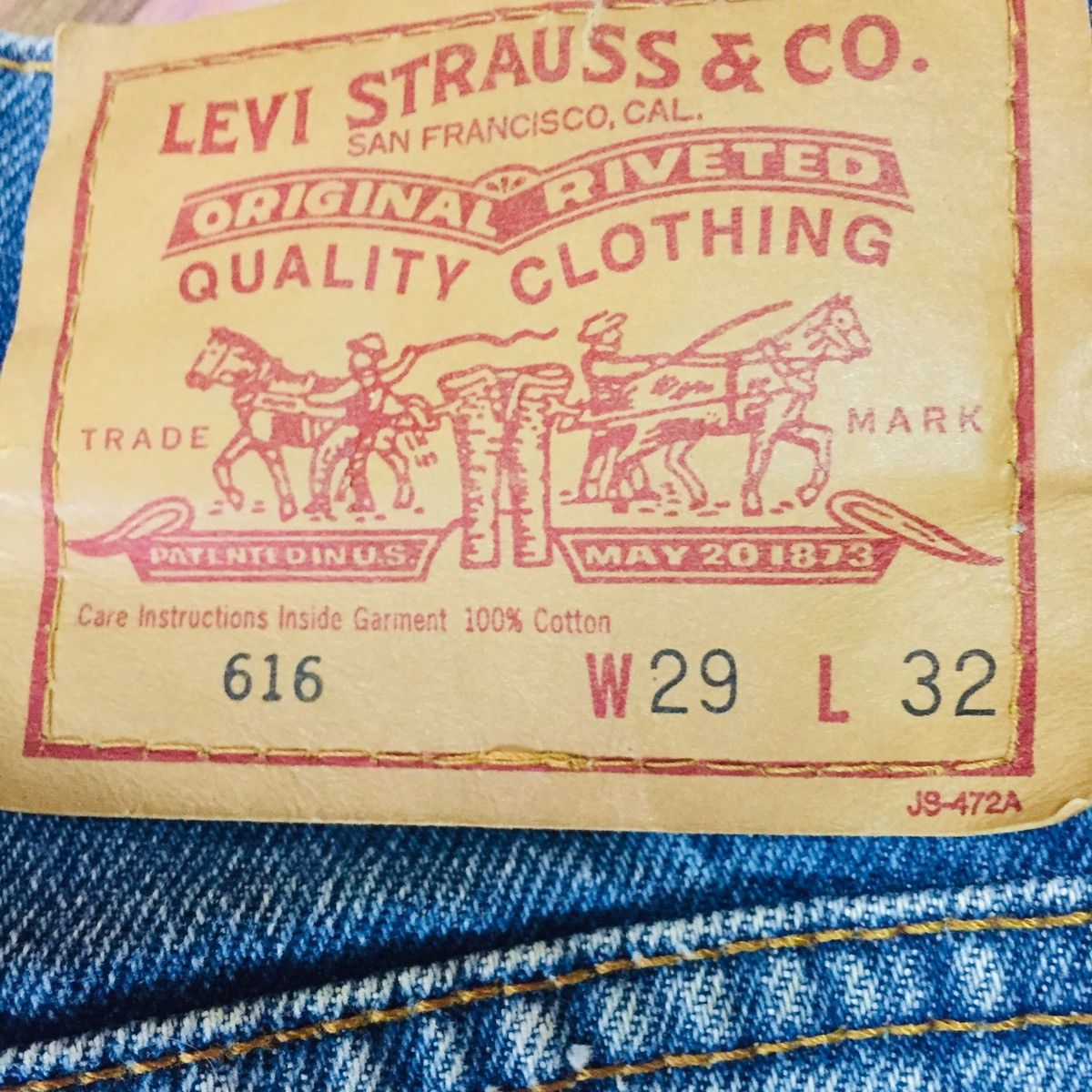 Levi's × Levi's Vintage Clothing Levis denime jeans pants Size US 29 - 3 Thumbnail