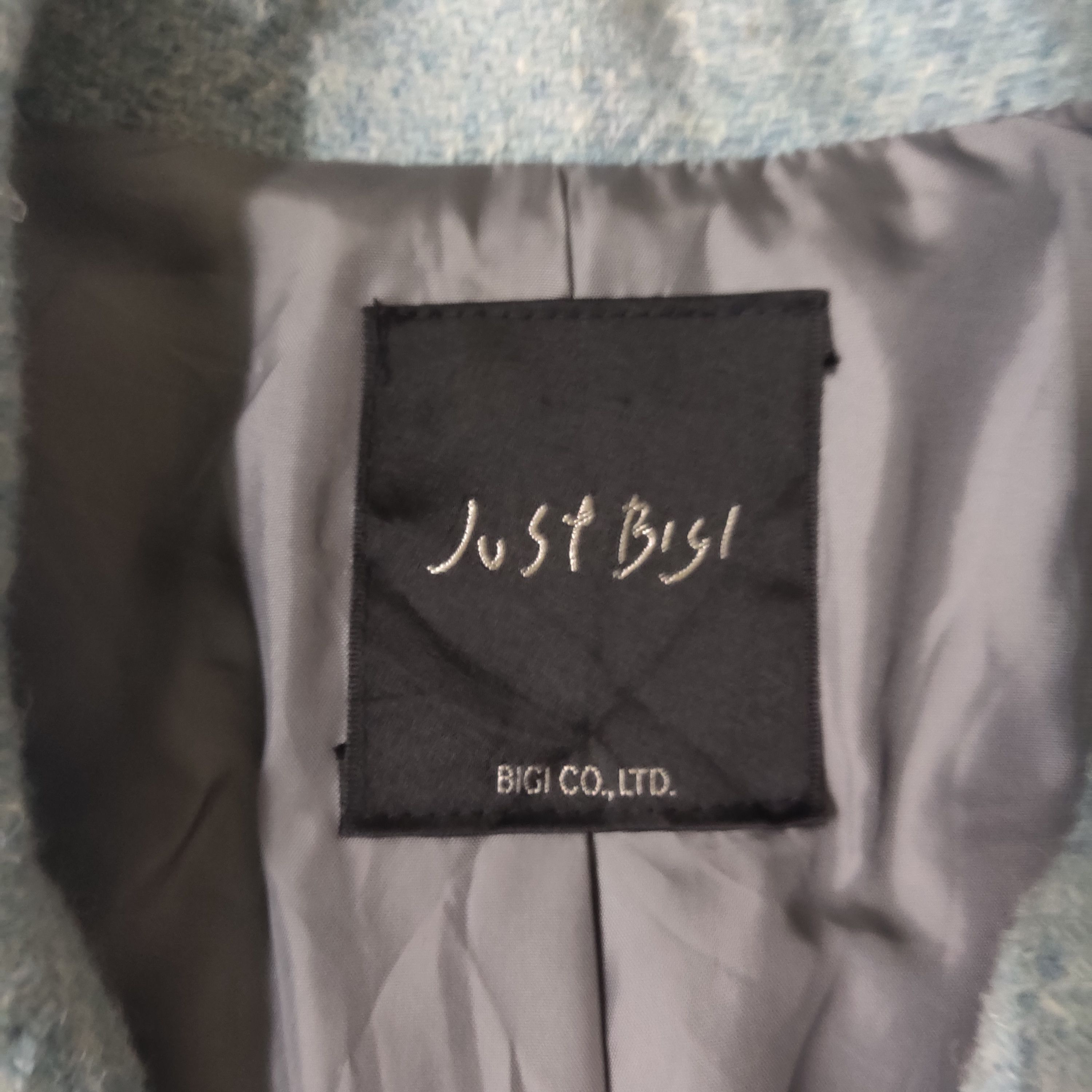 BIGI Japanese Brand Just Bigi Wool Jacket Coat Size S / US 4 / IT 40 - 5 Thumbnail