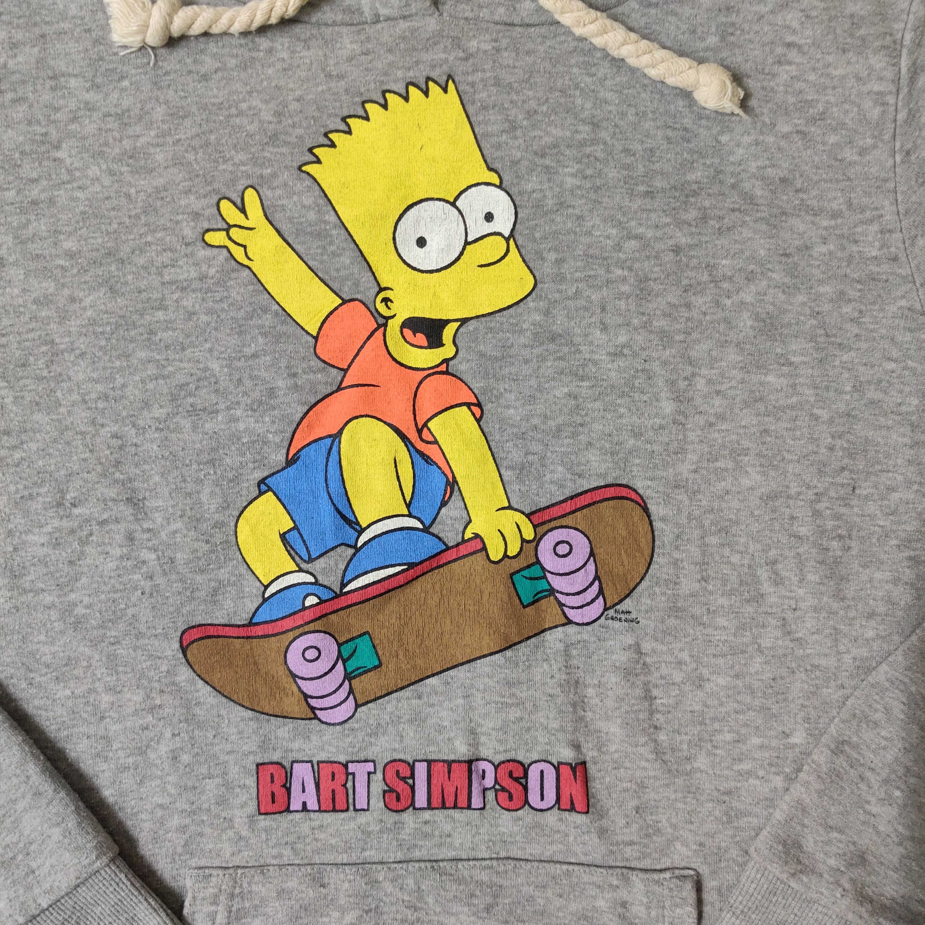 Cartoon Network The Simpons Matt Groening Hoodie Jumper Size US S / EU 44-46 / 1 - 2 Thumbnail