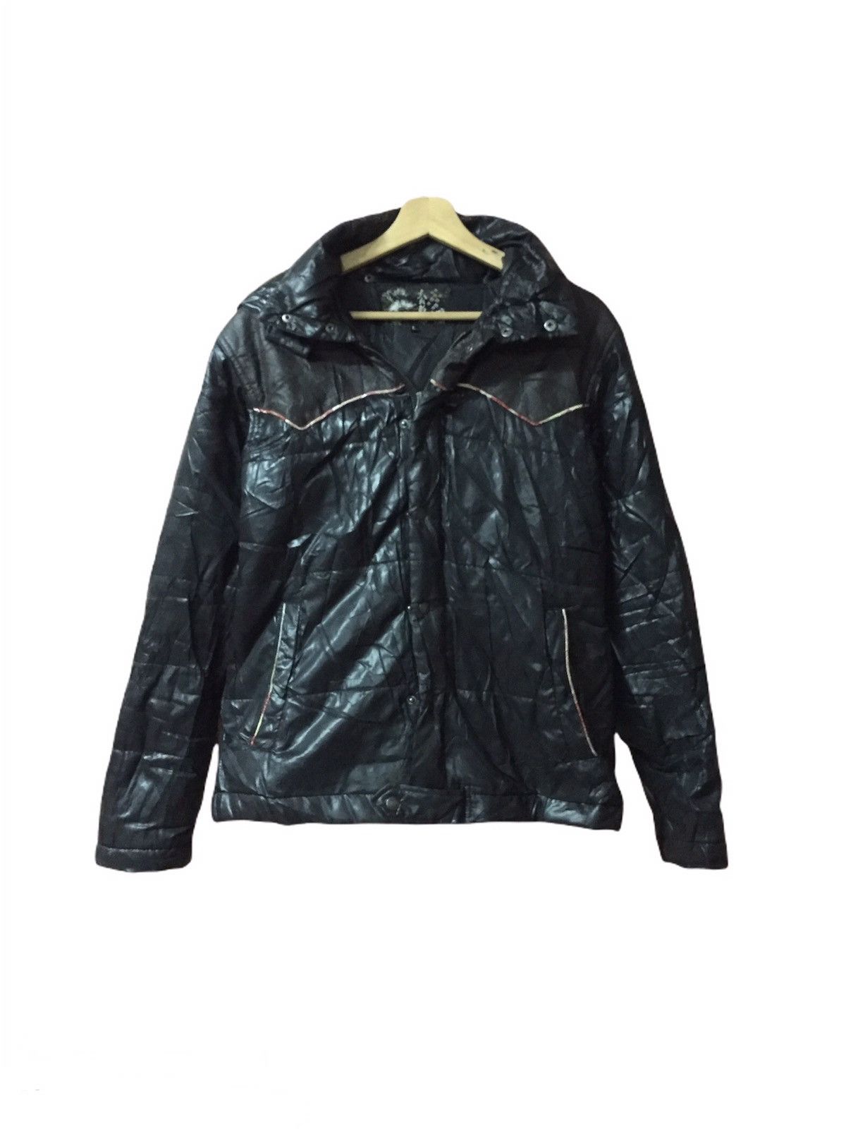 Italian Designers Japanese Brand The Unbranded Brand Puffer Jacket Japan Unbranded with Hoodie Grailed