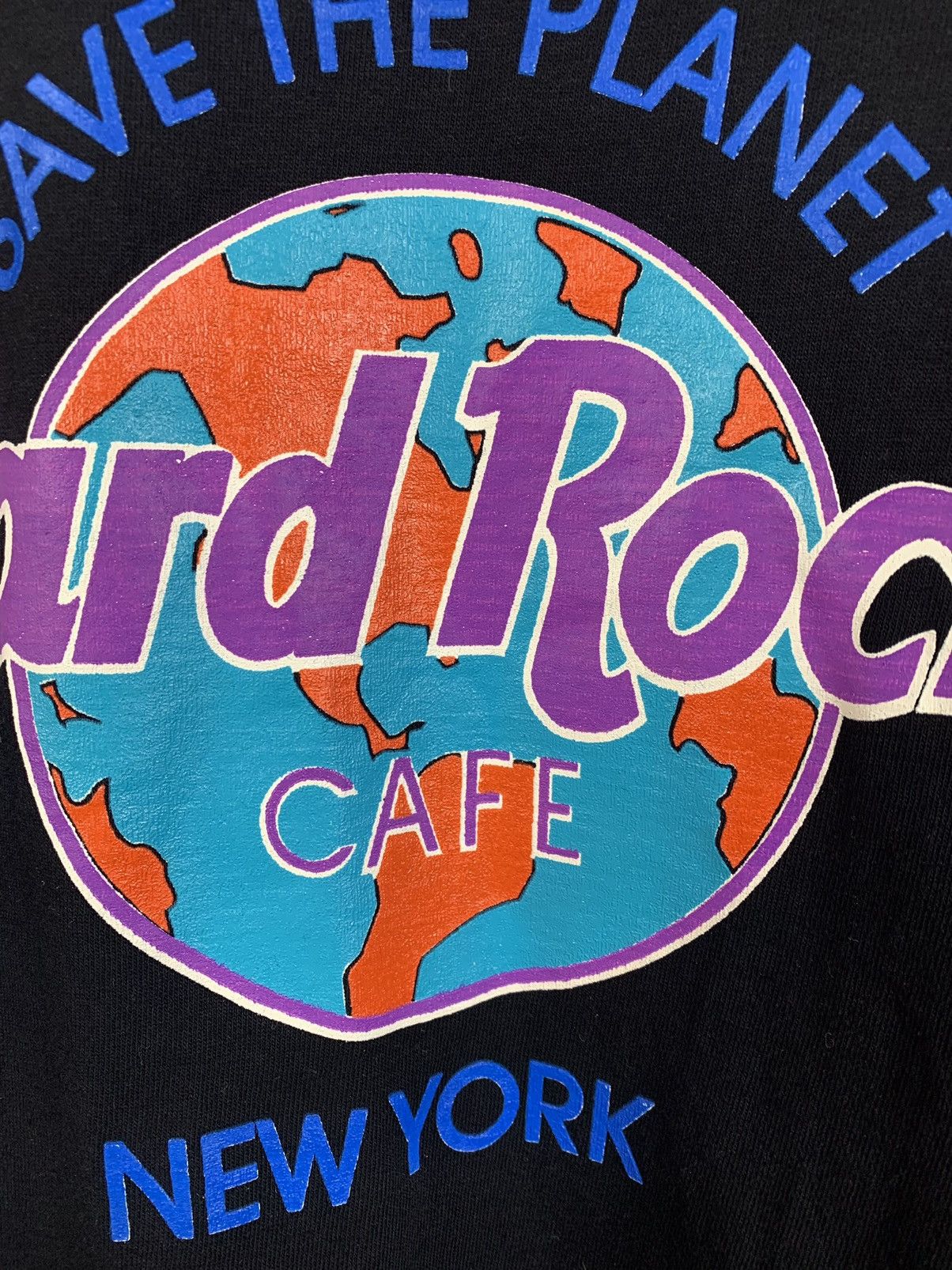 Hard Rock Cafe 90s Vintage Hard Rock Cafe New York Made In USA T-Shirt Size US L / EU 52-54 / 3 - 4 Thumbnail