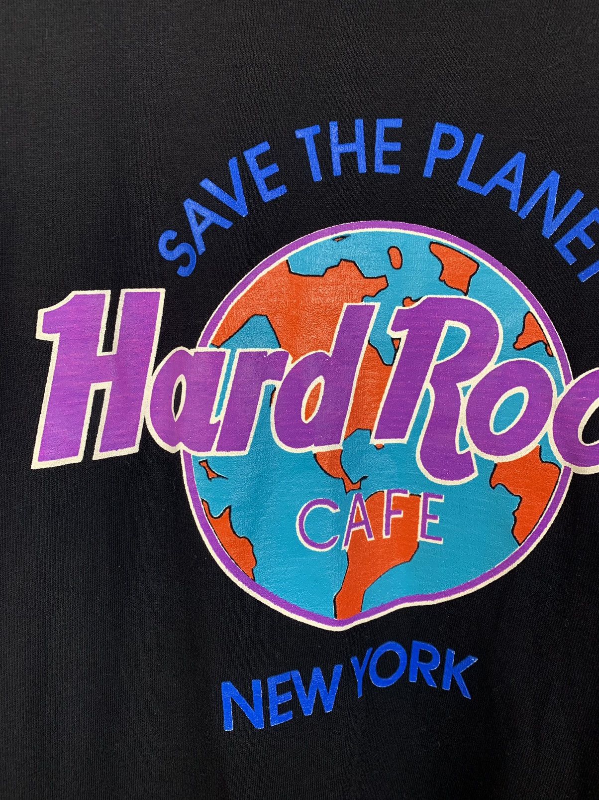 Hard Rock Cafe 90s Vintage Hard Rock Cafe New York Made In USA T-Shirt Size US L / EU 52-54 / 3 - 5 Thumbnail