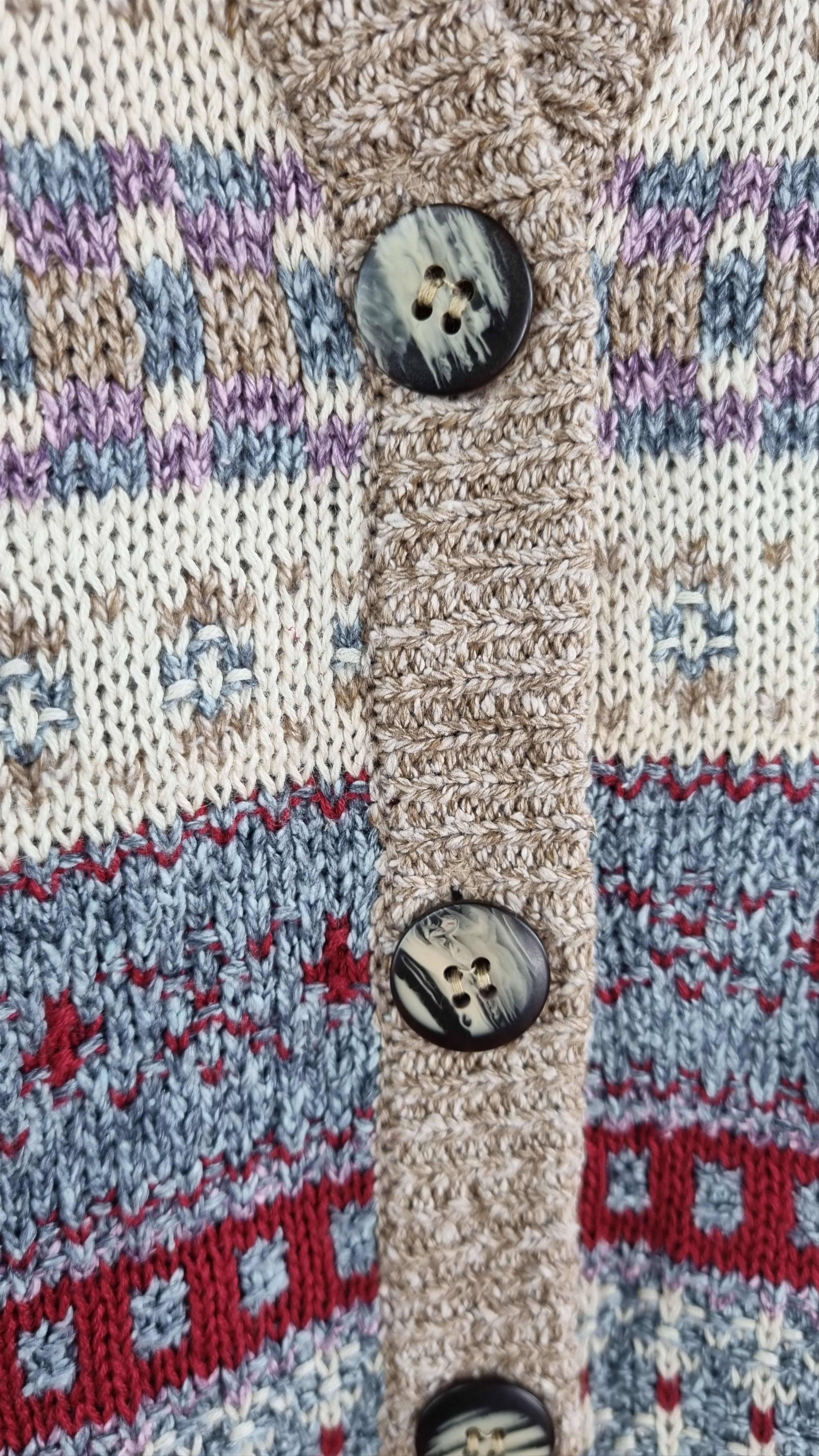 Other 90s Silk Silvercord Knitted Vest Made in Korea TYLER style Size US L / EU 52-54 / 3 - 9 Thumbnail