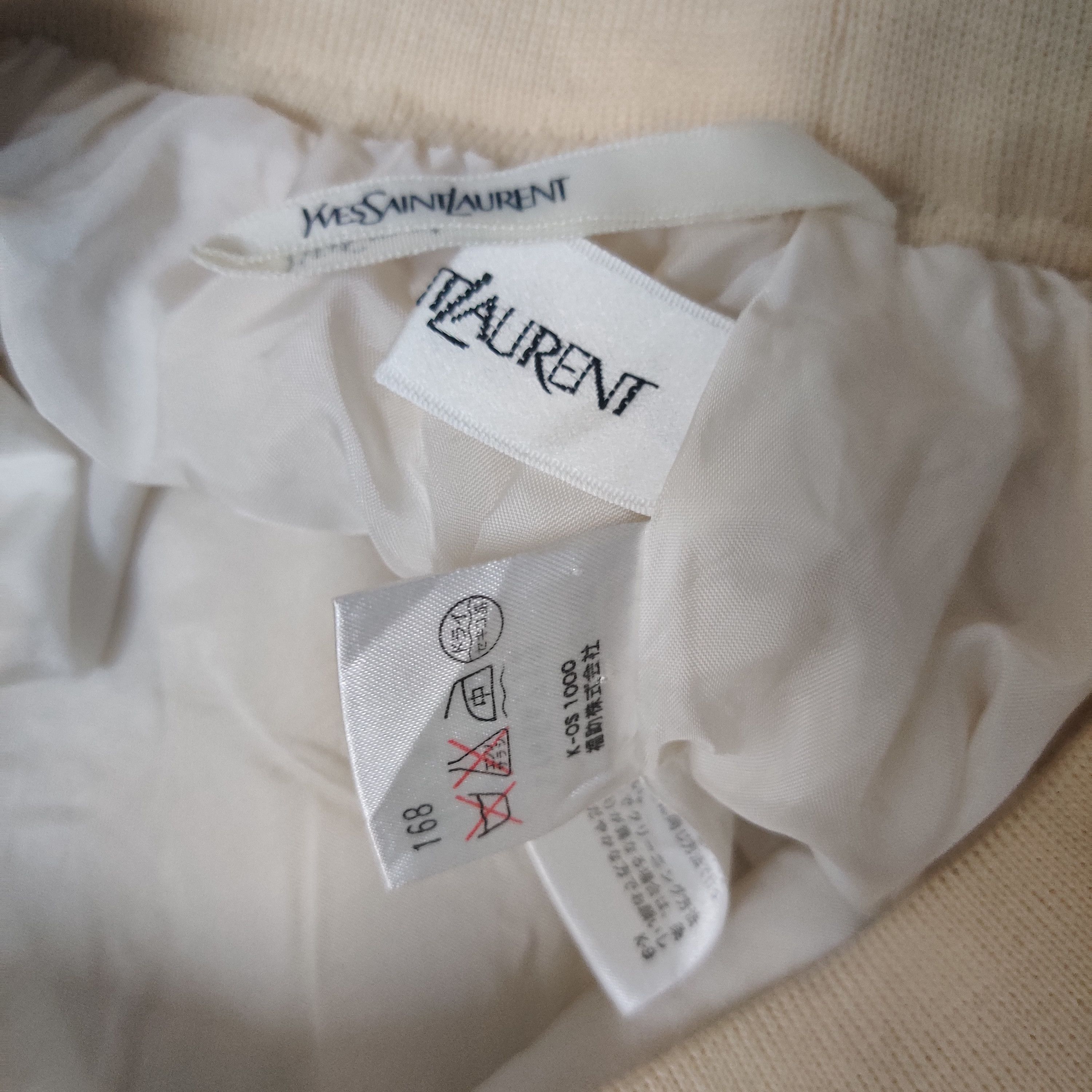 Yves Saint Laurent YSL Yves Saint Laurent Wool Skirt Size 23" - 6 Thumbnail