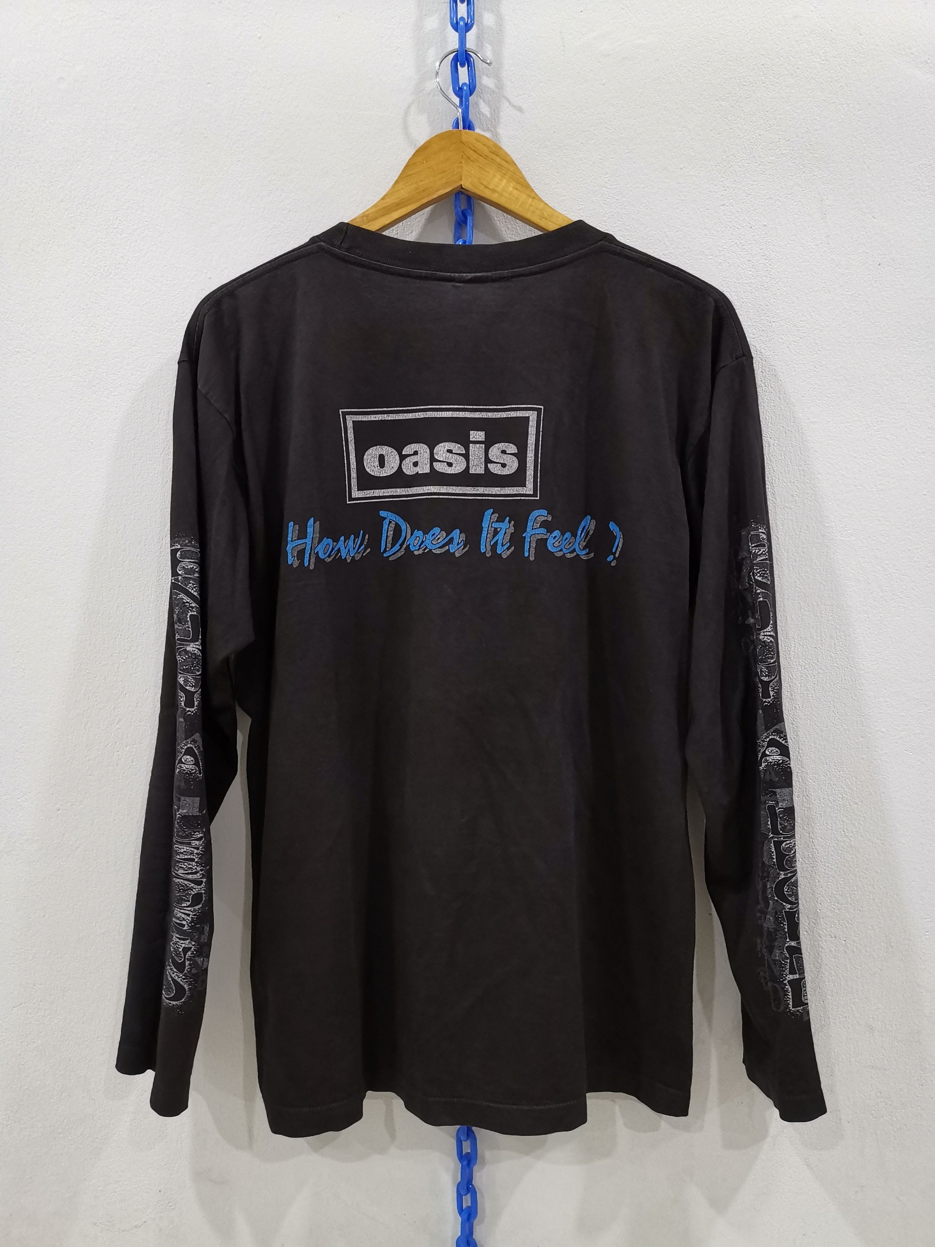 Band Tees VTG BOOTLEG OASIS DEFINITELY MAYBE How Does It Feel? Size US M / EU 48-50 / 2 - 3 Thumbnail