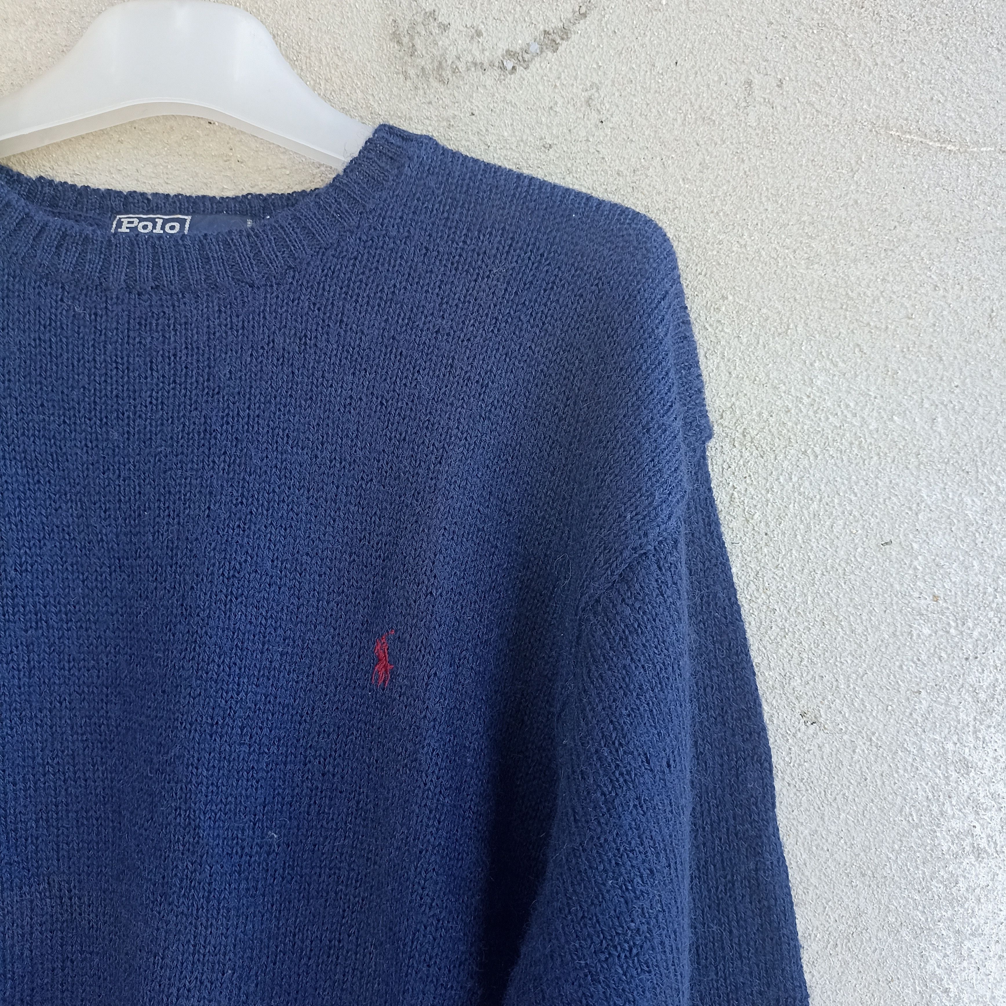 Other × Polo Ralph Lauren × Vintage Polo by Ralph Lauren Blue Knitwear Jumper Size US M / EU 48-50 / 2 - 5 Thumbnail