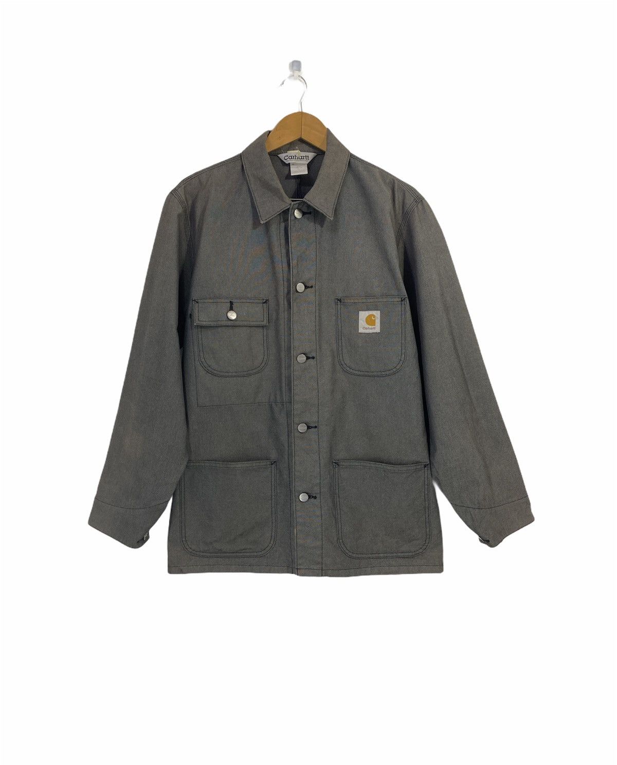 Carhartt Carhartt Chore Jacket 4 Pocket Design Rare Design Size US L / EU 52-54 / 3 - 1 Thumbnail