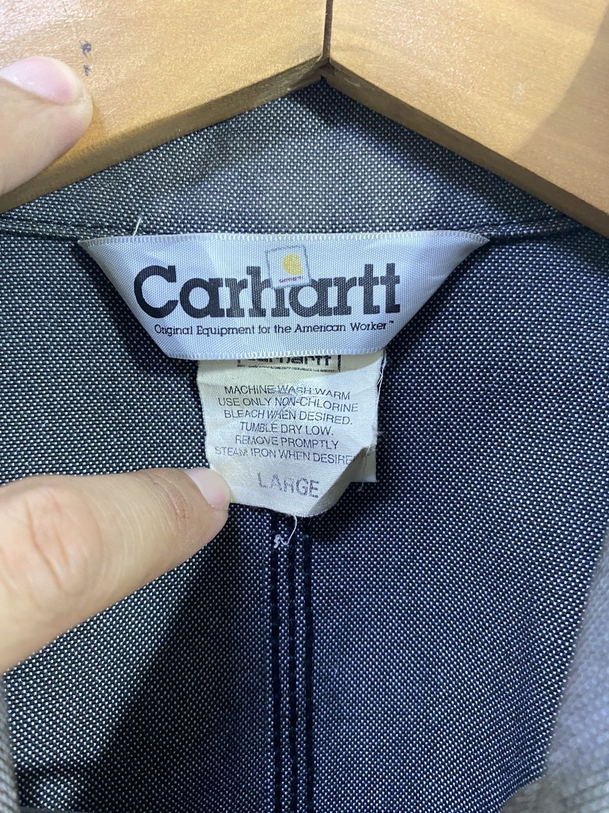 Carhartt Carhartt Chore Jacket 4 Pocket Design Rare Design Size US L / EU 52-54 / 3 - 4 Thumbnail