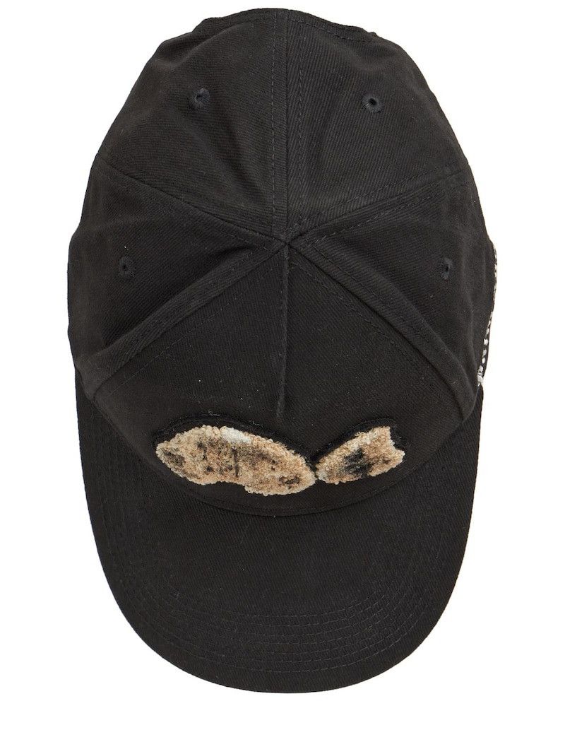 BNWT PALM ANGELS SPRAYED BEAR BASEBALL CAP