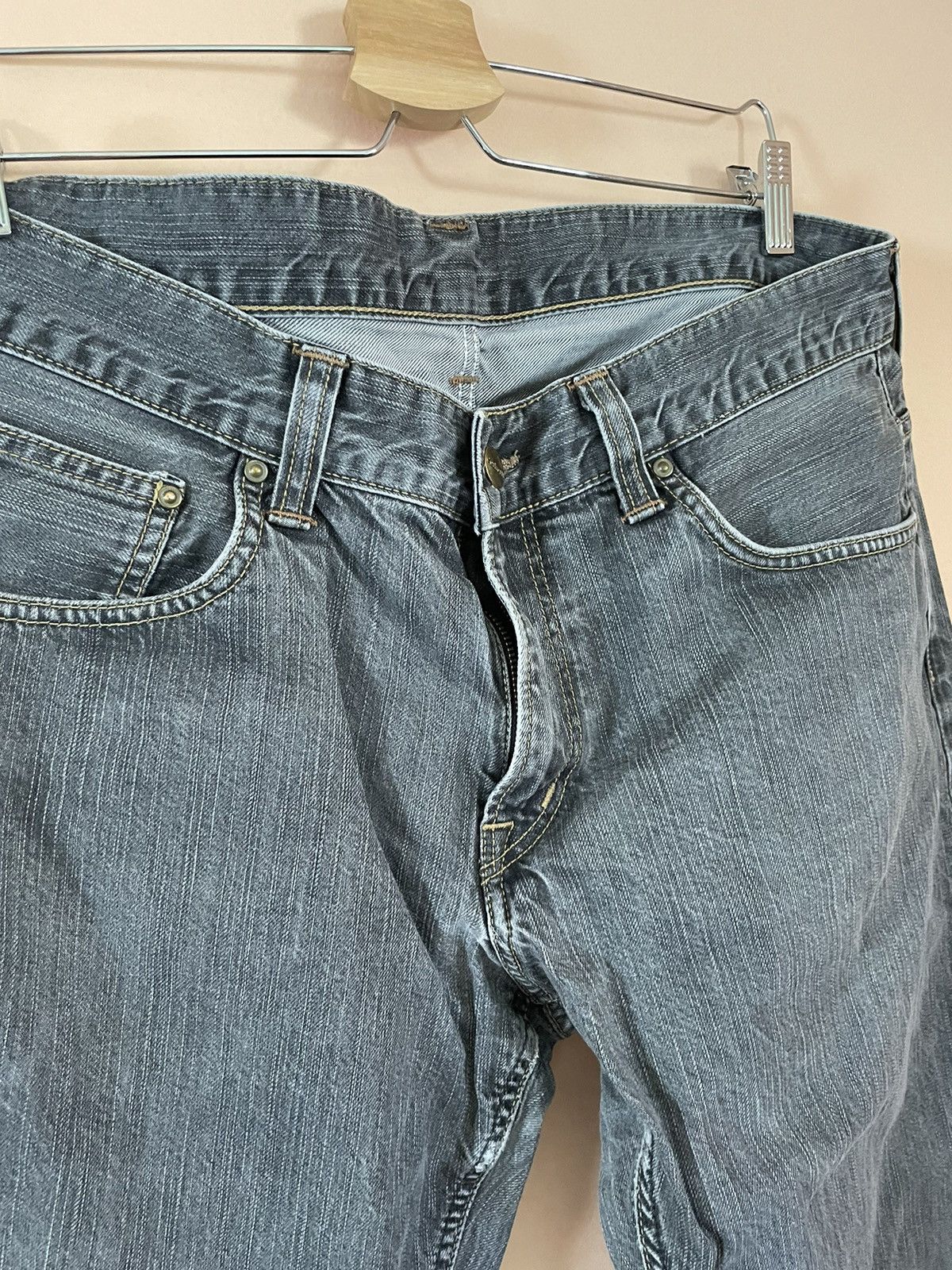 Carhartt Carhartt WIP Bronco denim pants 34x34 straight leg fit Size US 34 / EU 50 - 5 Thumbnail