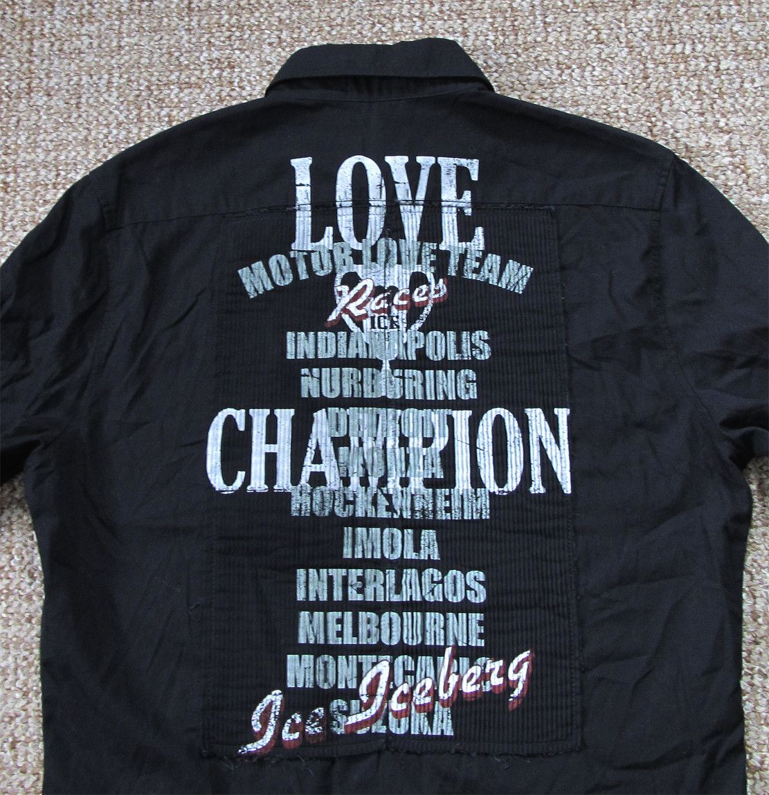 Iceberg Vintage Ice Iceberg Print Motorcycle Club long sleeve shirt Size US M / EU 48-50 / 2 - 2 Thumbnail