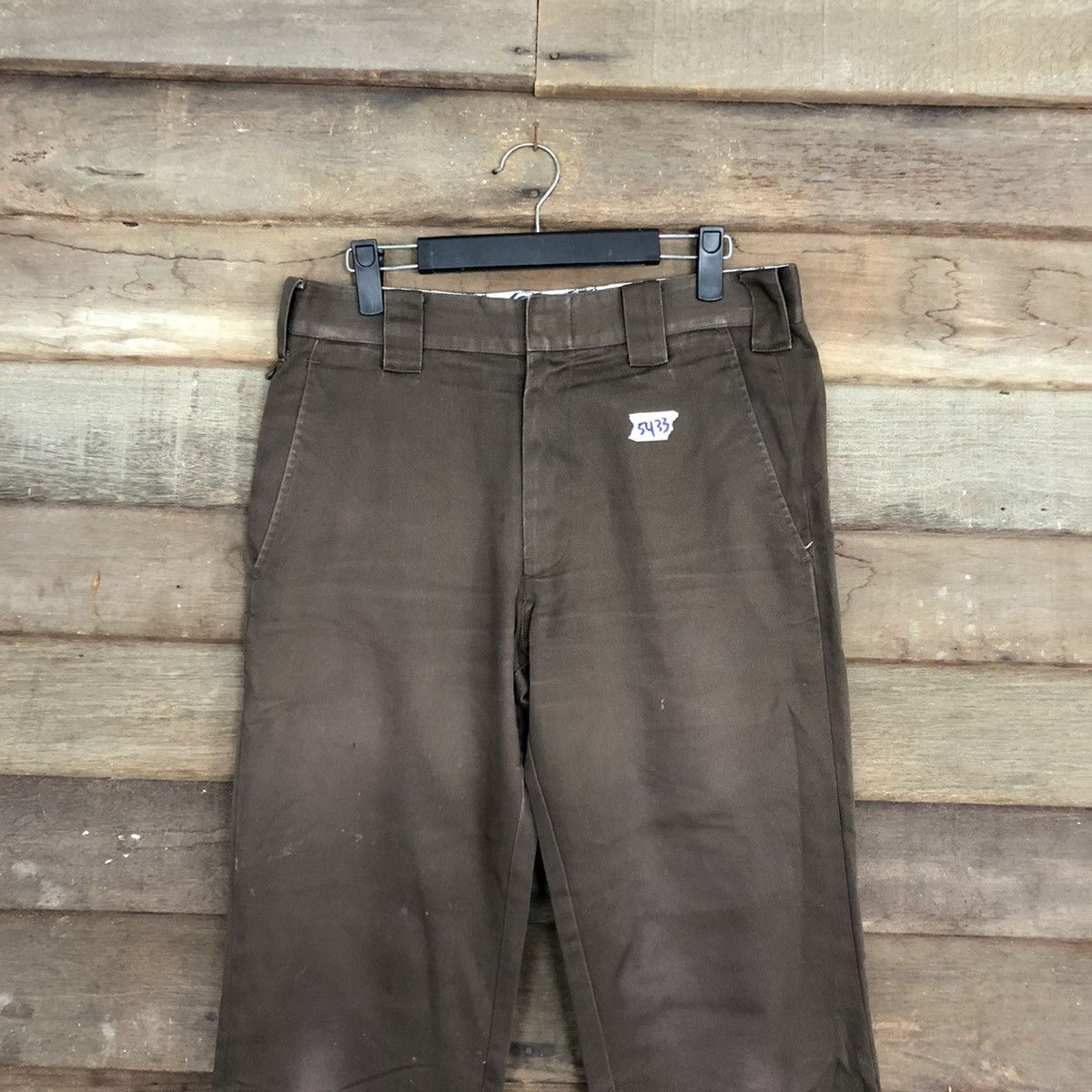 Dickies DL Dickies Brown faded Straight Pants #5433 Size US 32 / EU 48 - 2 Thumbnail