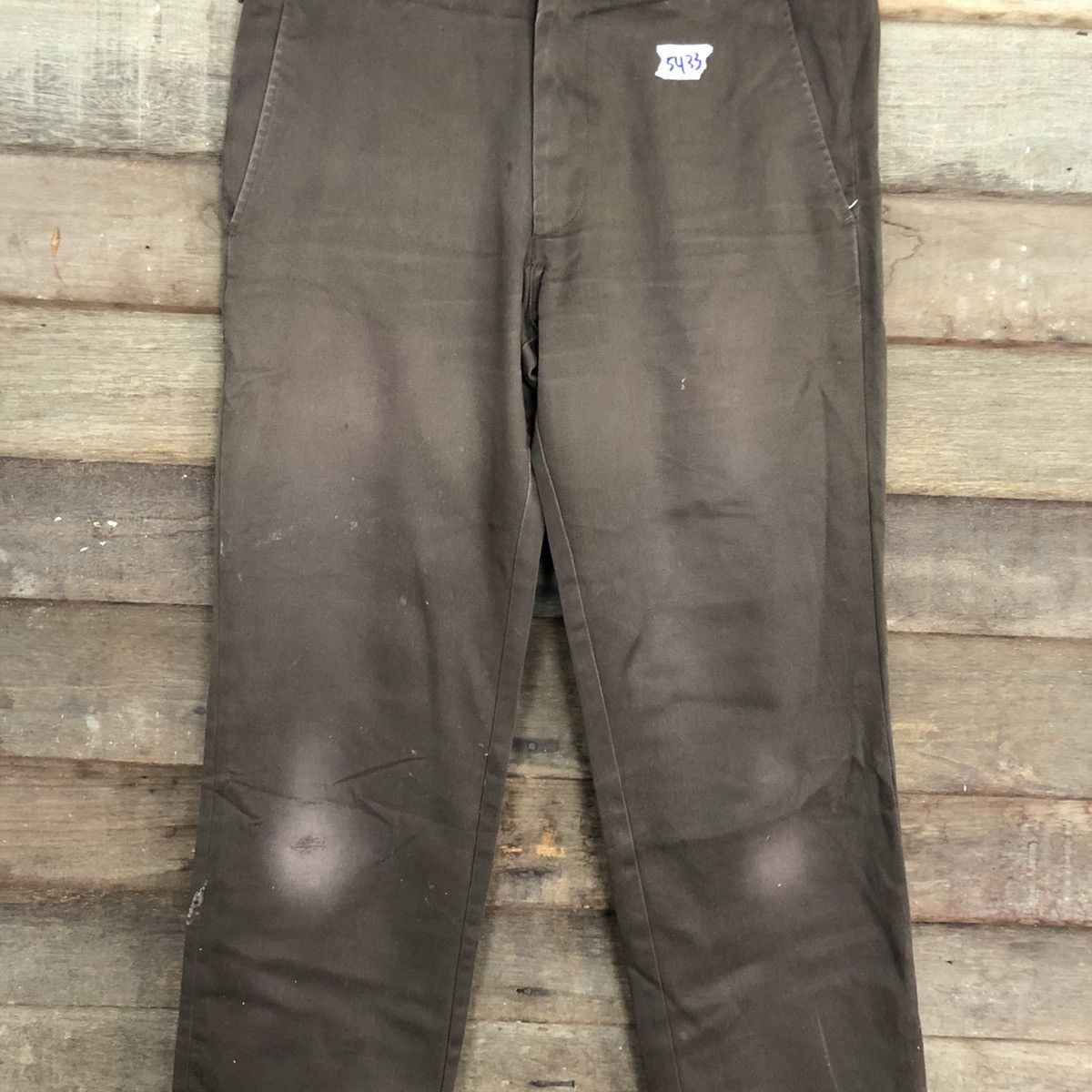 Dickies DL Dickies Brown faded Straight Pants #5433 Size US 32 / EU 48 - 4 Thumbnail