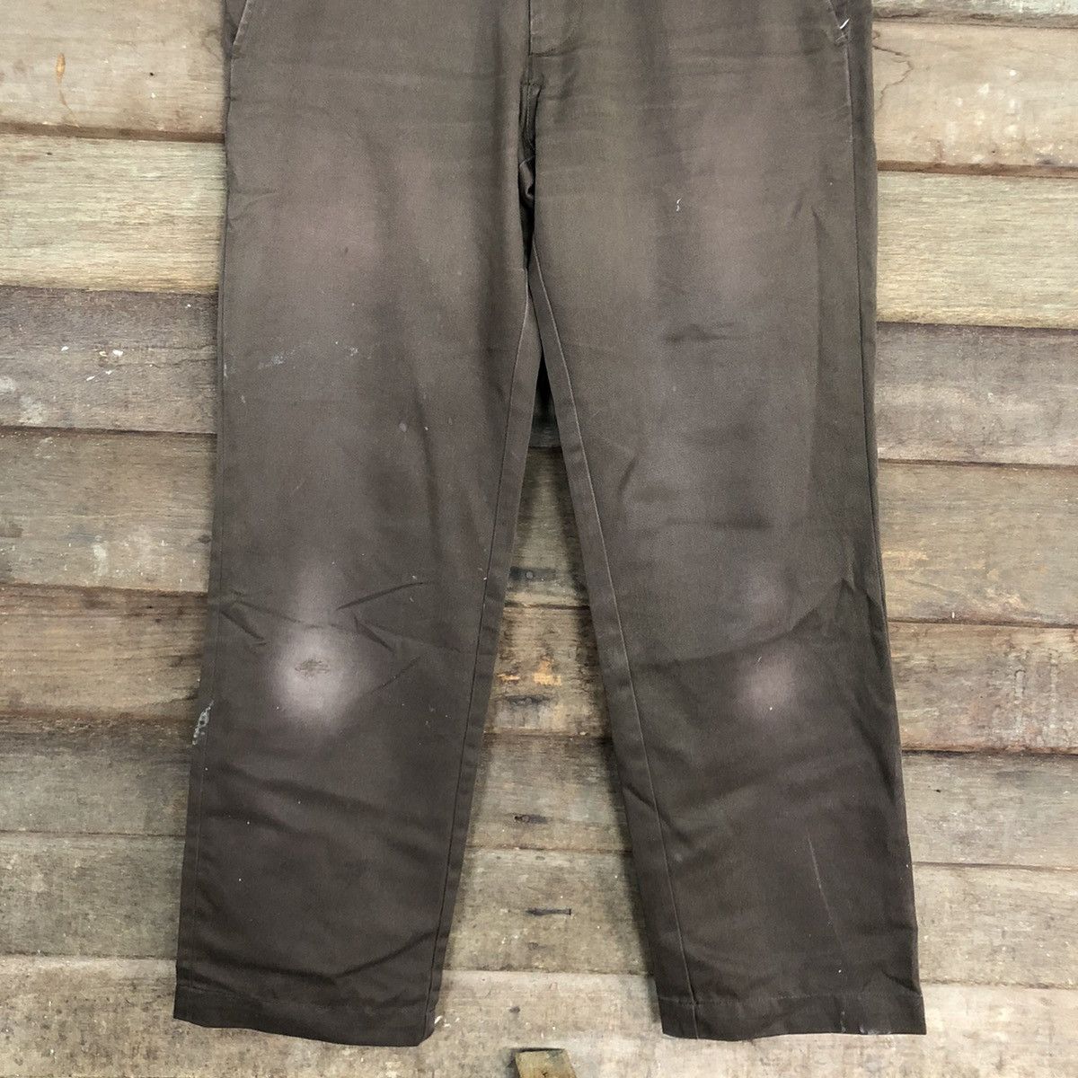 Dickies DL Dickies Brown faded Straight Pants #5433 Size US 32 / EU 48 - 3 Thumbnail