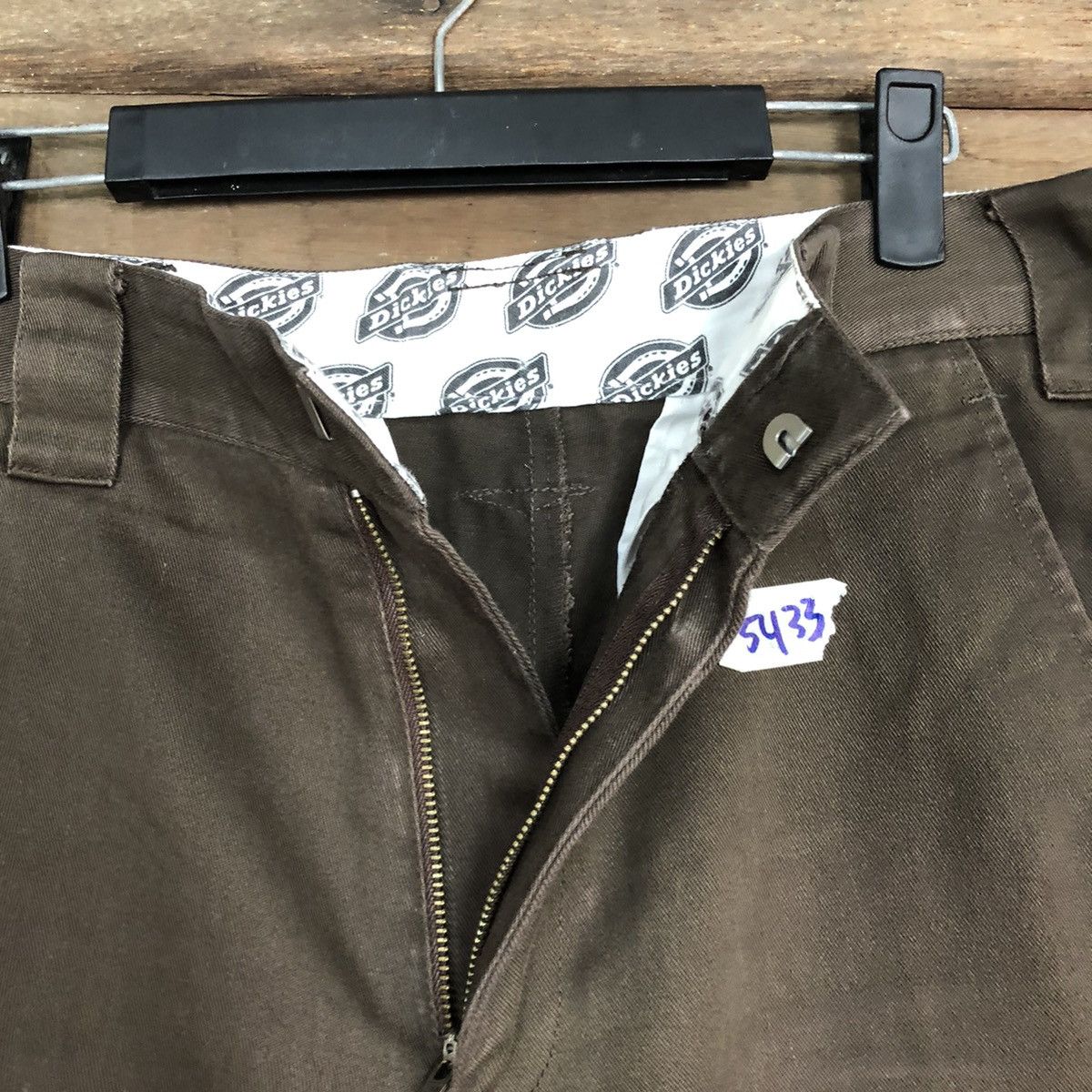 Dickies DL Dickies Brown faded Straight Pants #5433 Size US 32 / EU 48 - 6 Thumbnail