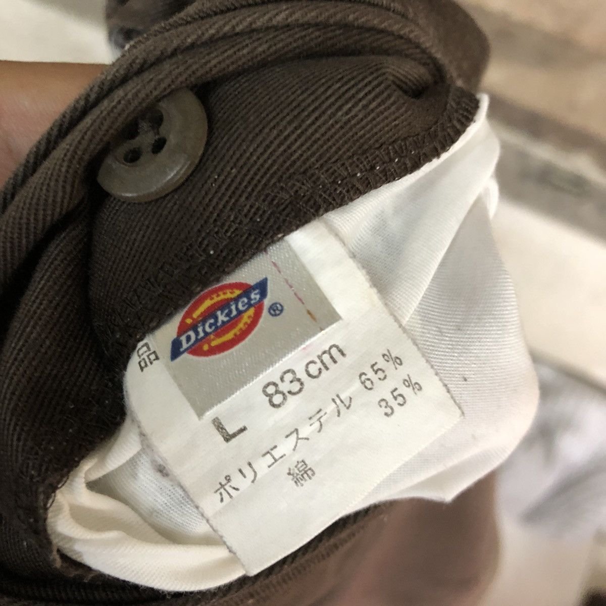 Dickies DL Dickies Brown faded Straight Pants #5433 Size US 32 / EU 48 - 11 Thumbnail