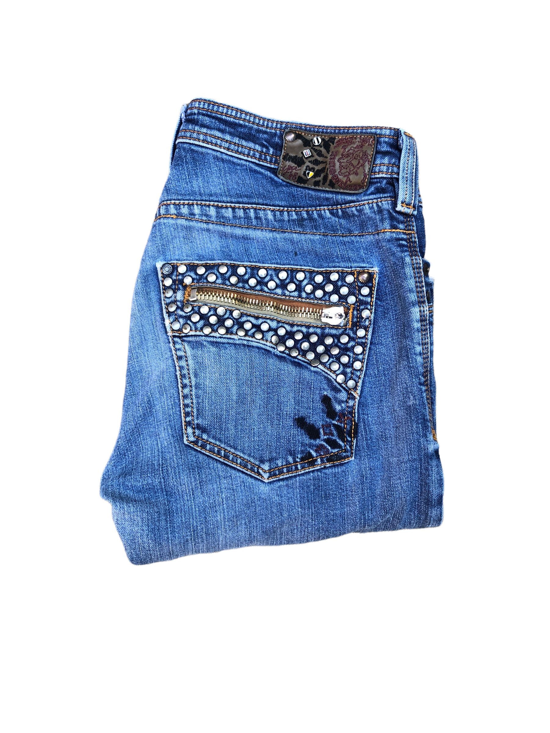 Diesel Vintage Vintage Diesel Jeans Size 30 TIMMEN Studded Denim Blue Grailed