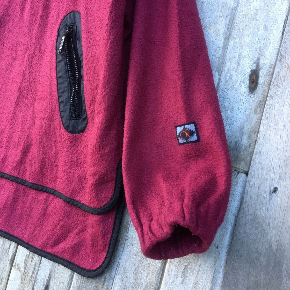 Ocean Pacific Vintage 90s Ocean Pacific Fleece Oversized ERD Sweater Size US M / EU 48-50 / 2 - 3 Thumbnail