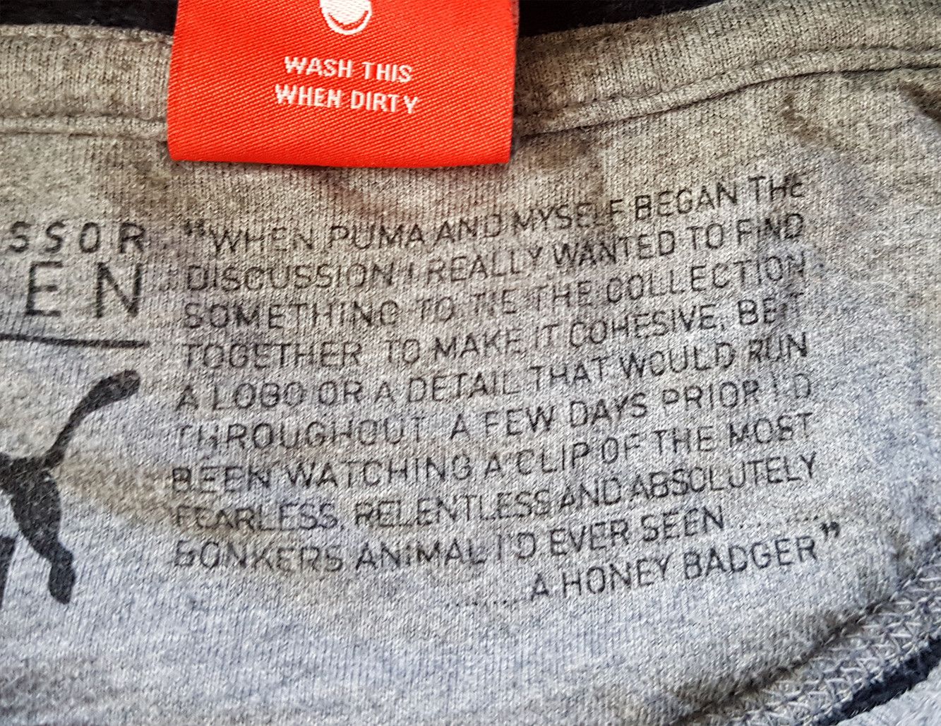 Puma Puma x Professor Green Honey Badger Hoodie Size US L / EU 52-54 / 3 - 12 Thumbnail