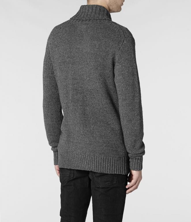 Allsaints AllSaints Mooch Cardigan knit with yak fiber sweater Shawl Size US S / EU 44-46 / 1 - 7 Thumbnail