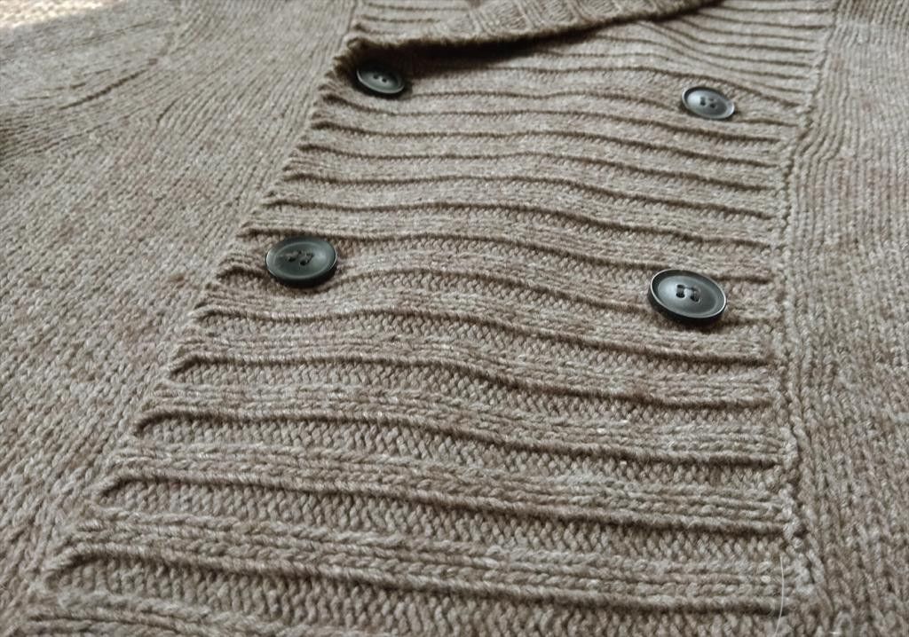 Allsaints AllSaints Mooch Cardigan knit with yak fiber sweater Shawl Size US S / EU 44-46 / 1 - 10 Thumbnail